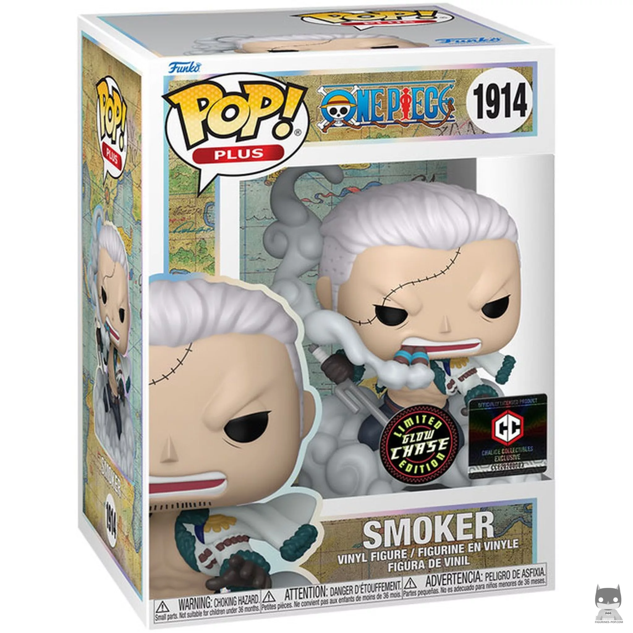 Figura Funko Pop! Smoker (Chase & Brilla en la oscuridad) en su caja