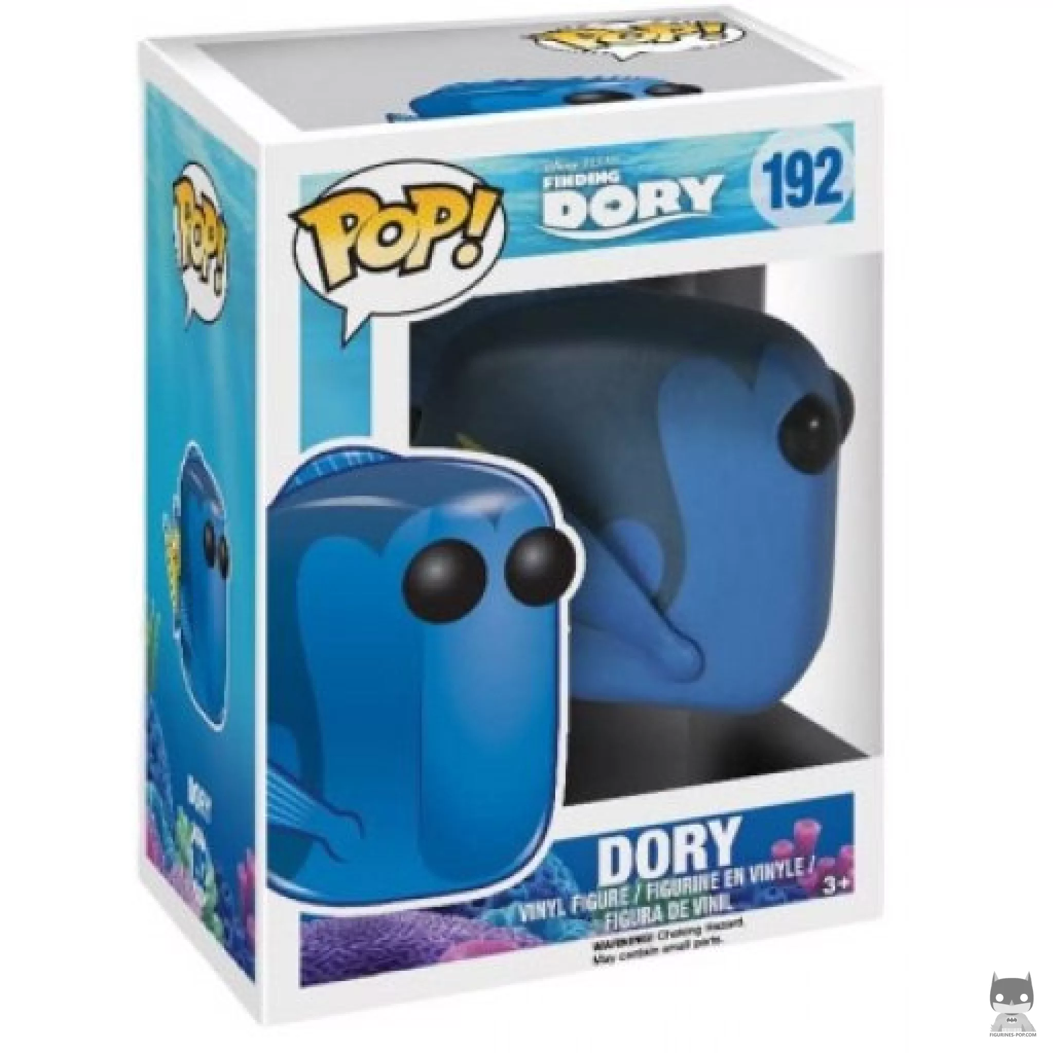 Figura Funko Pop! Dory en su caja