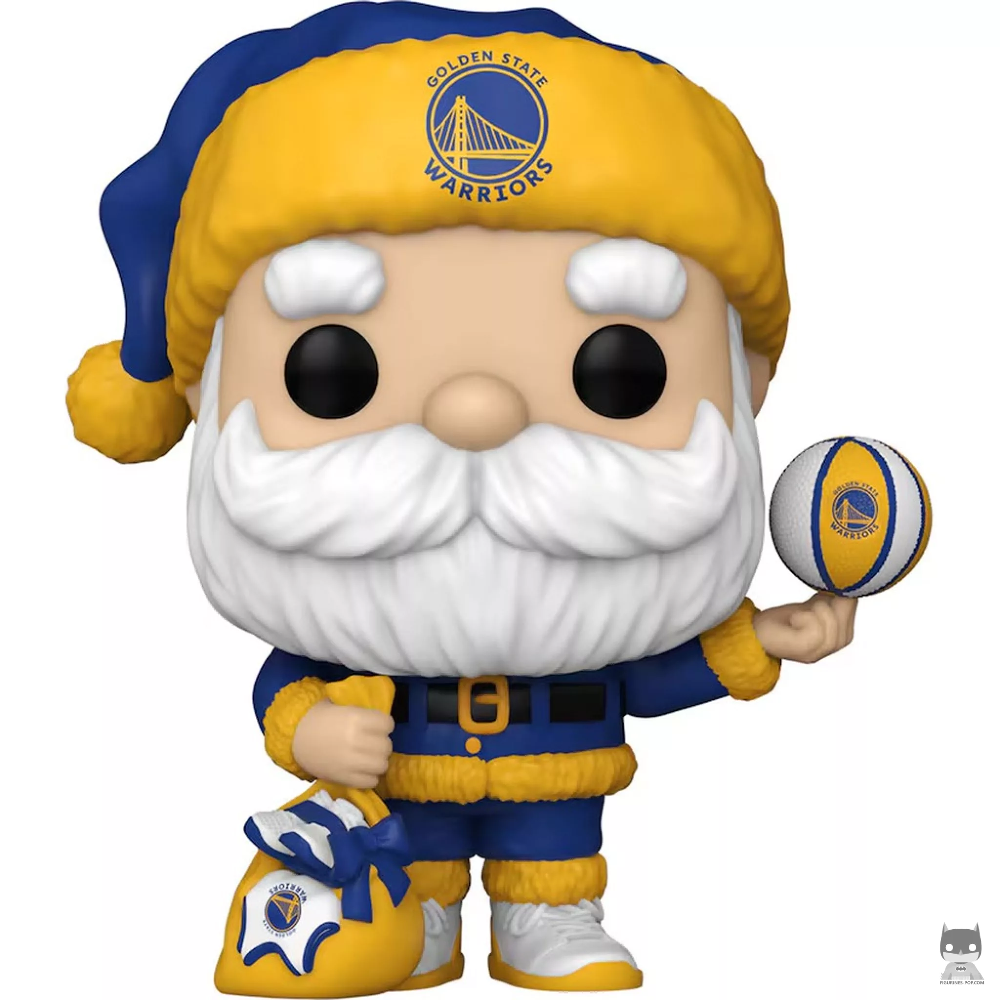 Figura Funko Pop! Papá Noel de los Warriors (NBA)