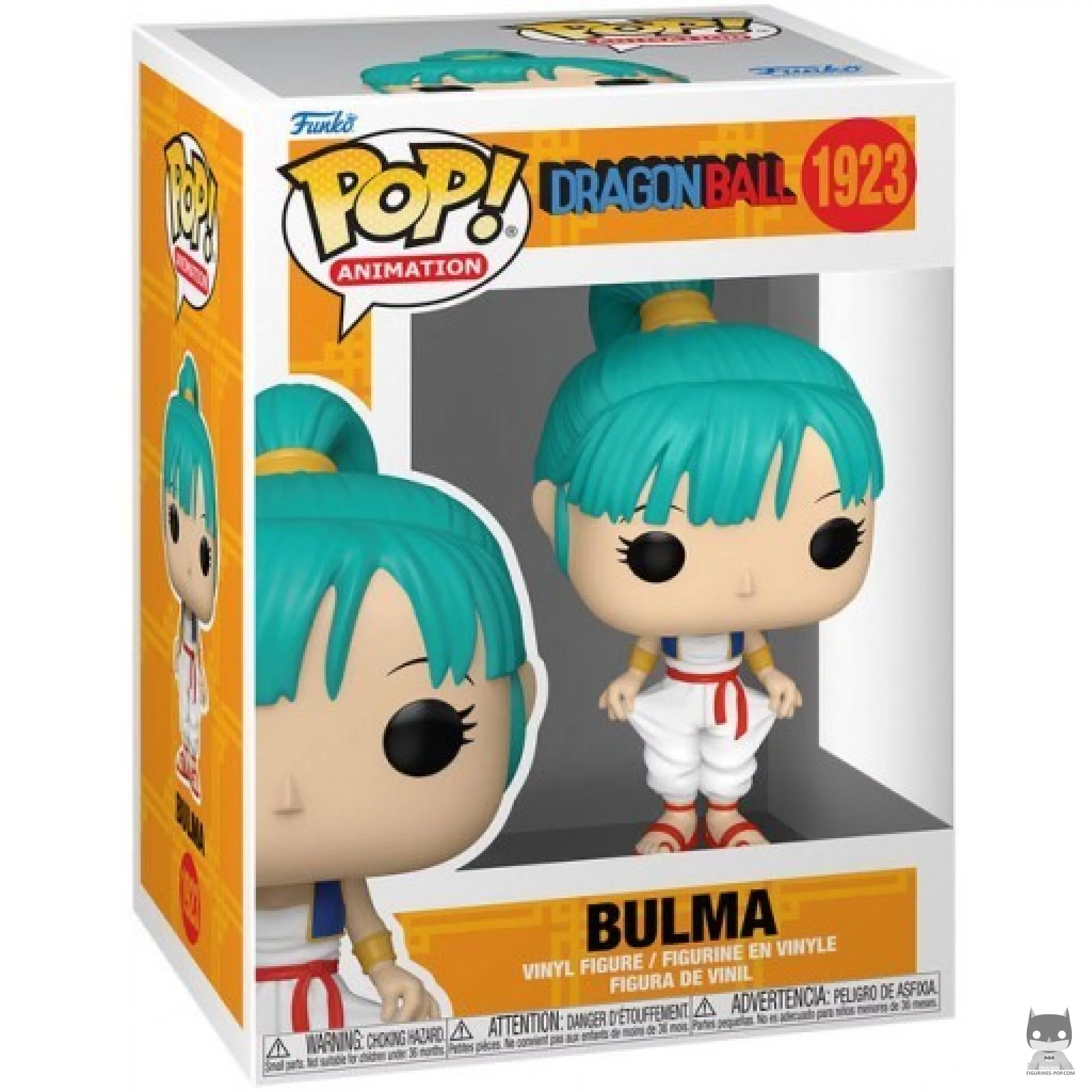Figura Funko Pop! Bulma en su caja