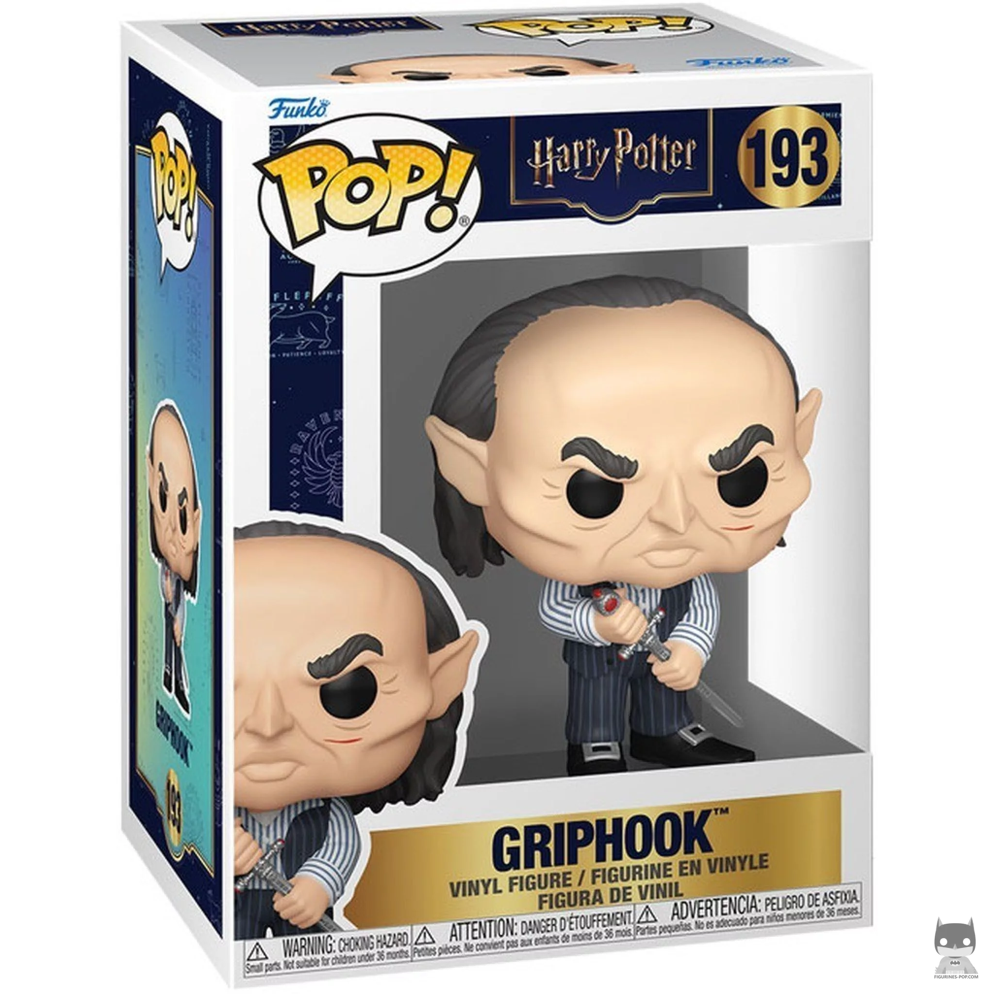 Figura Funko Pop! Griphook en su caja