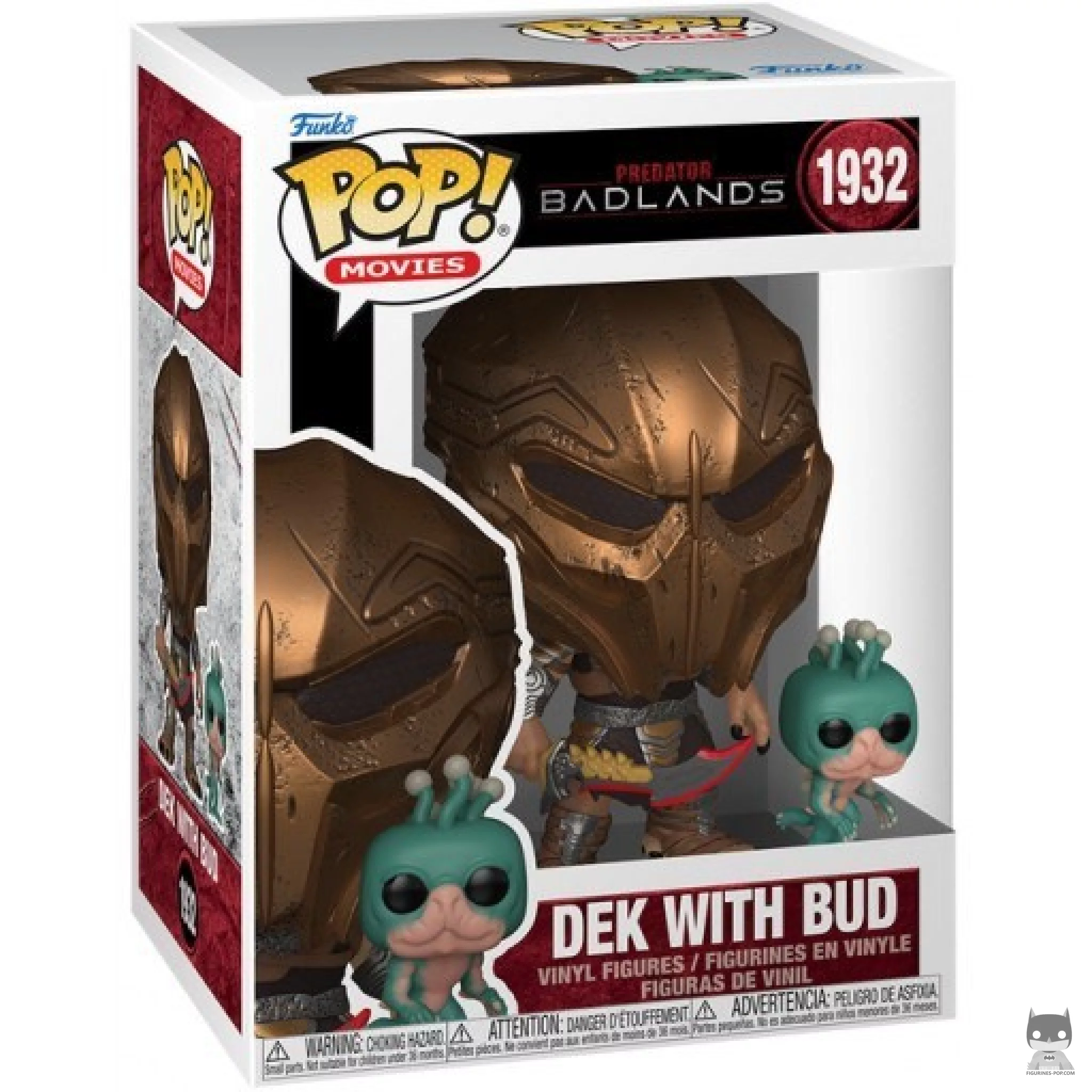 Figura Funko Pop! Dek con Bud en su caja