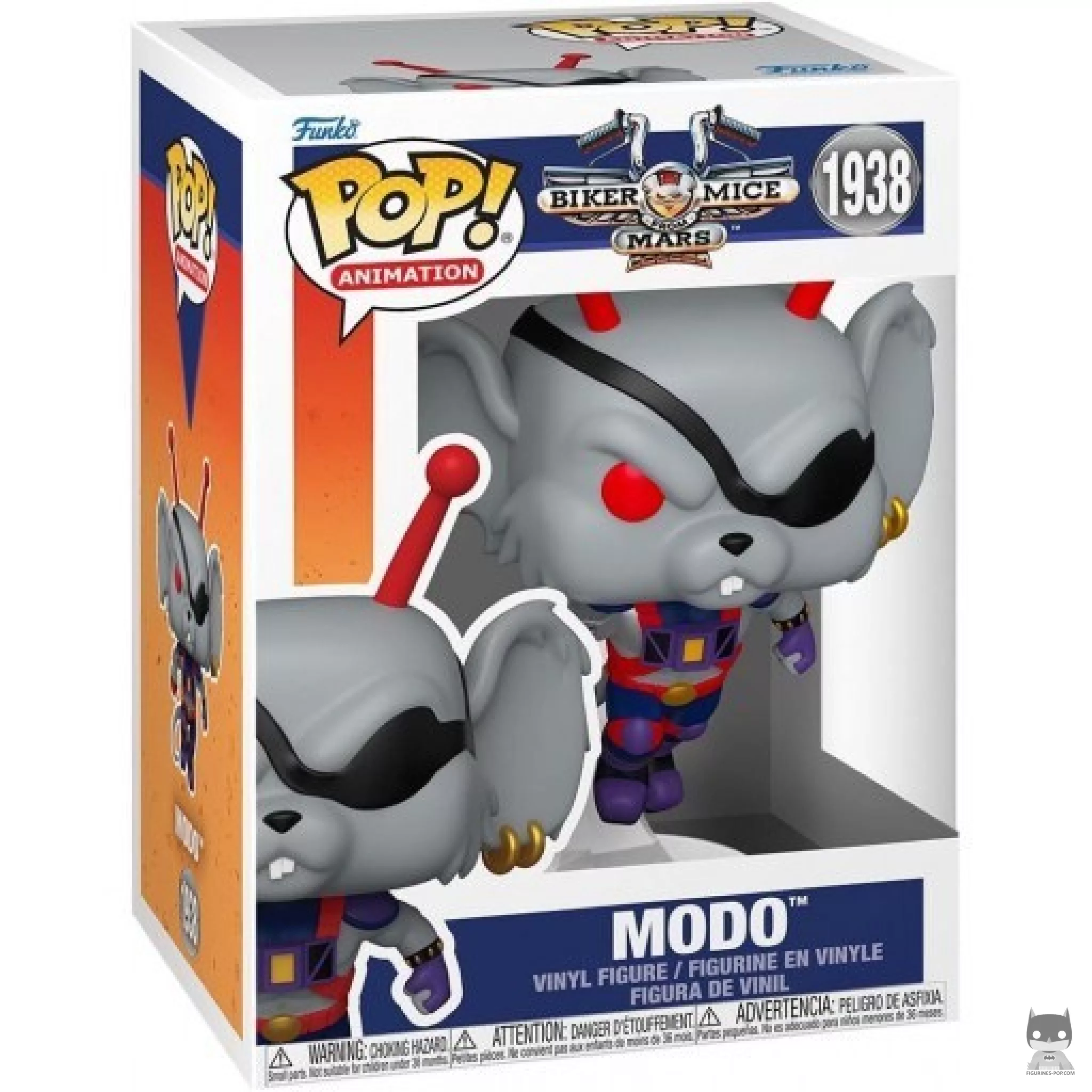 Figura Funko Pop! Modo en su caja