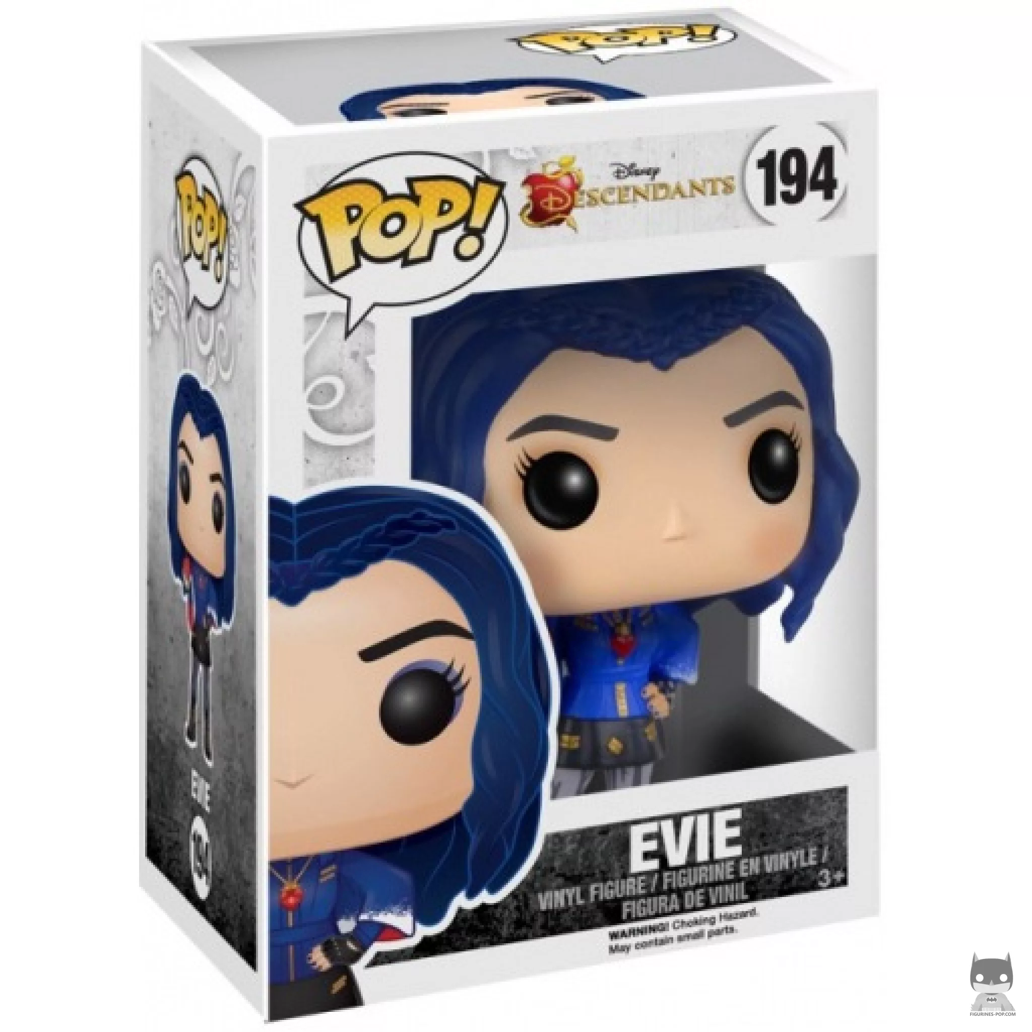 Figura Funko Pop! Evie en su caja