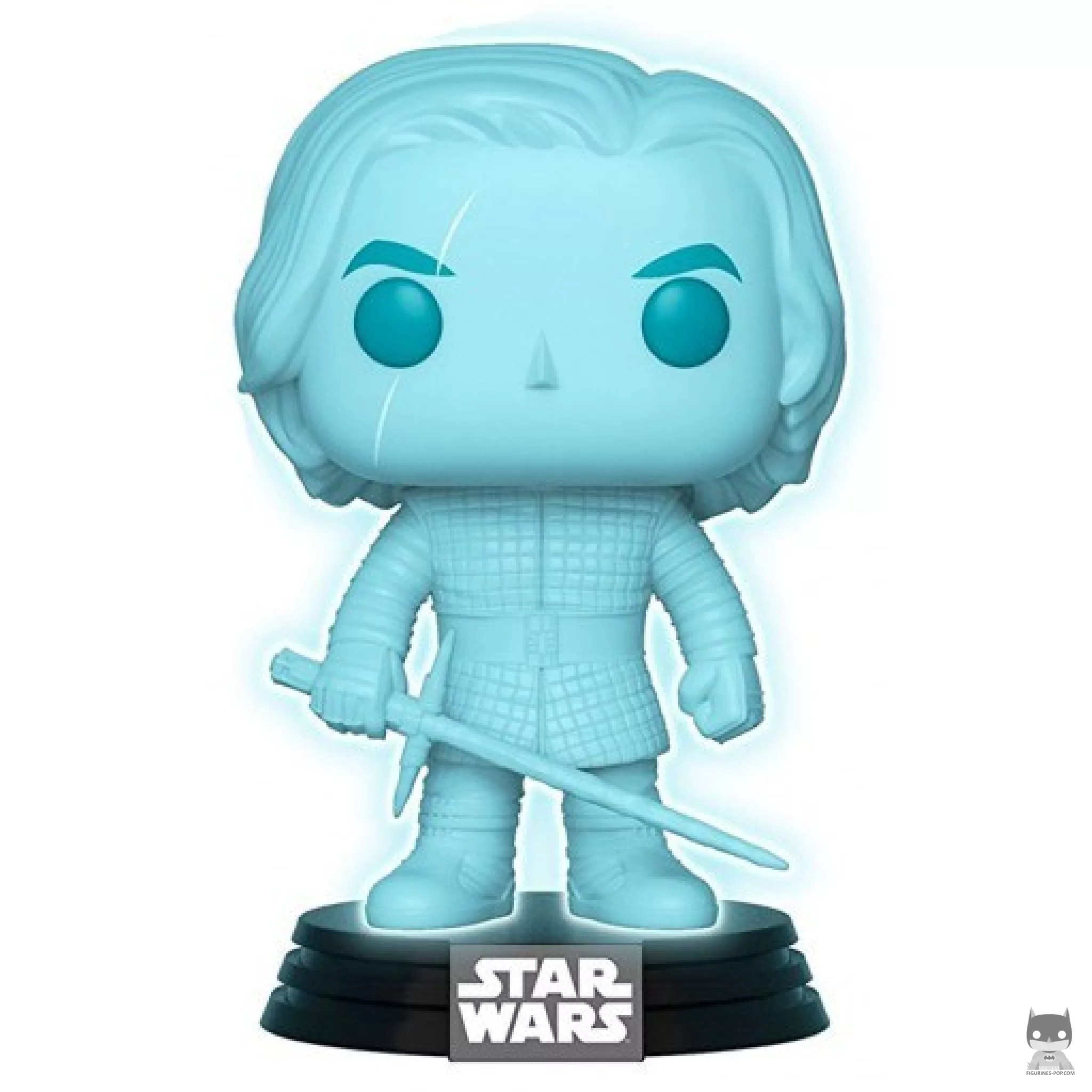 Figura Funko Pop! Kylo Ren sin máscara (Brilla en la oscuridad) (Star Wars: Episodio VIII, Los últimos Jedi)