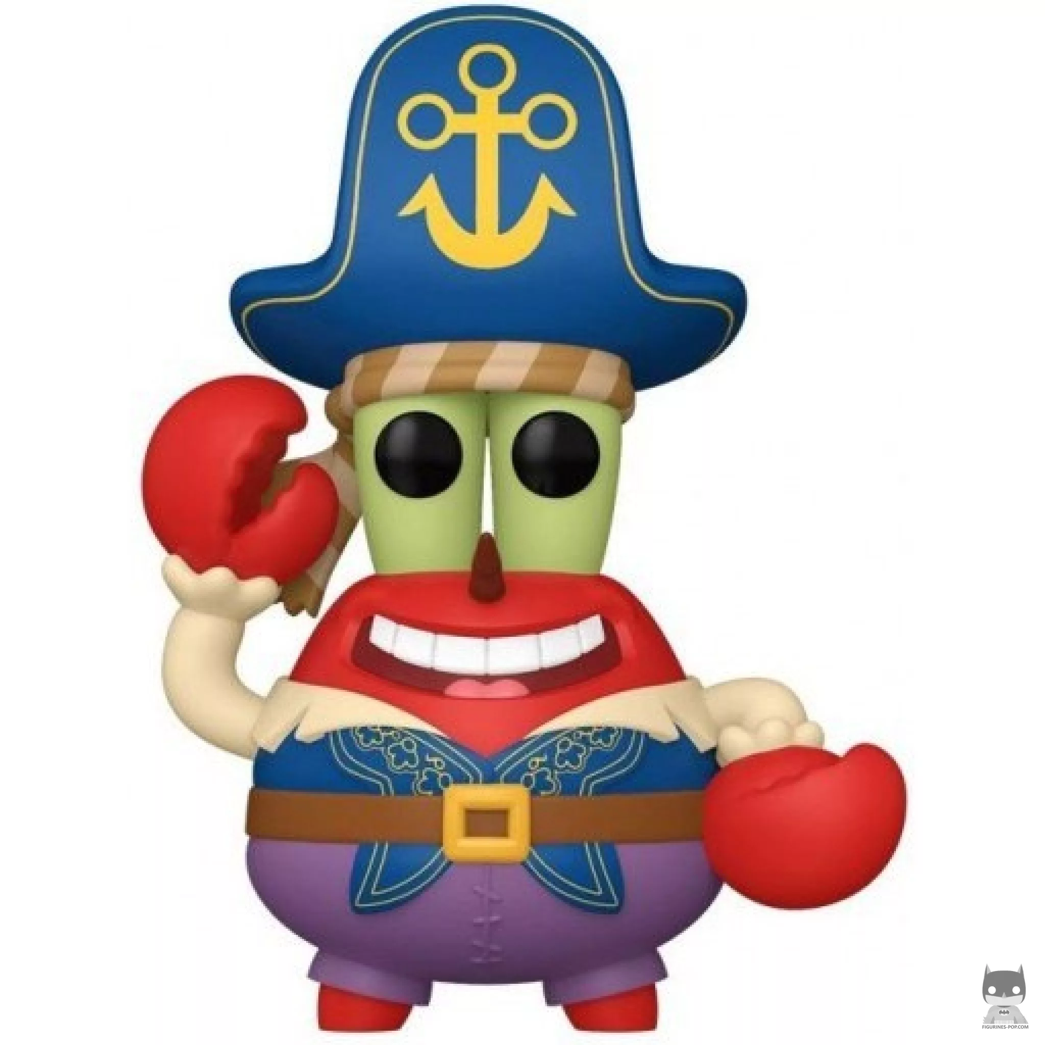 Figura Funko Pop! Don Cangrejo (Bob Esponja: Una aventura pirata)