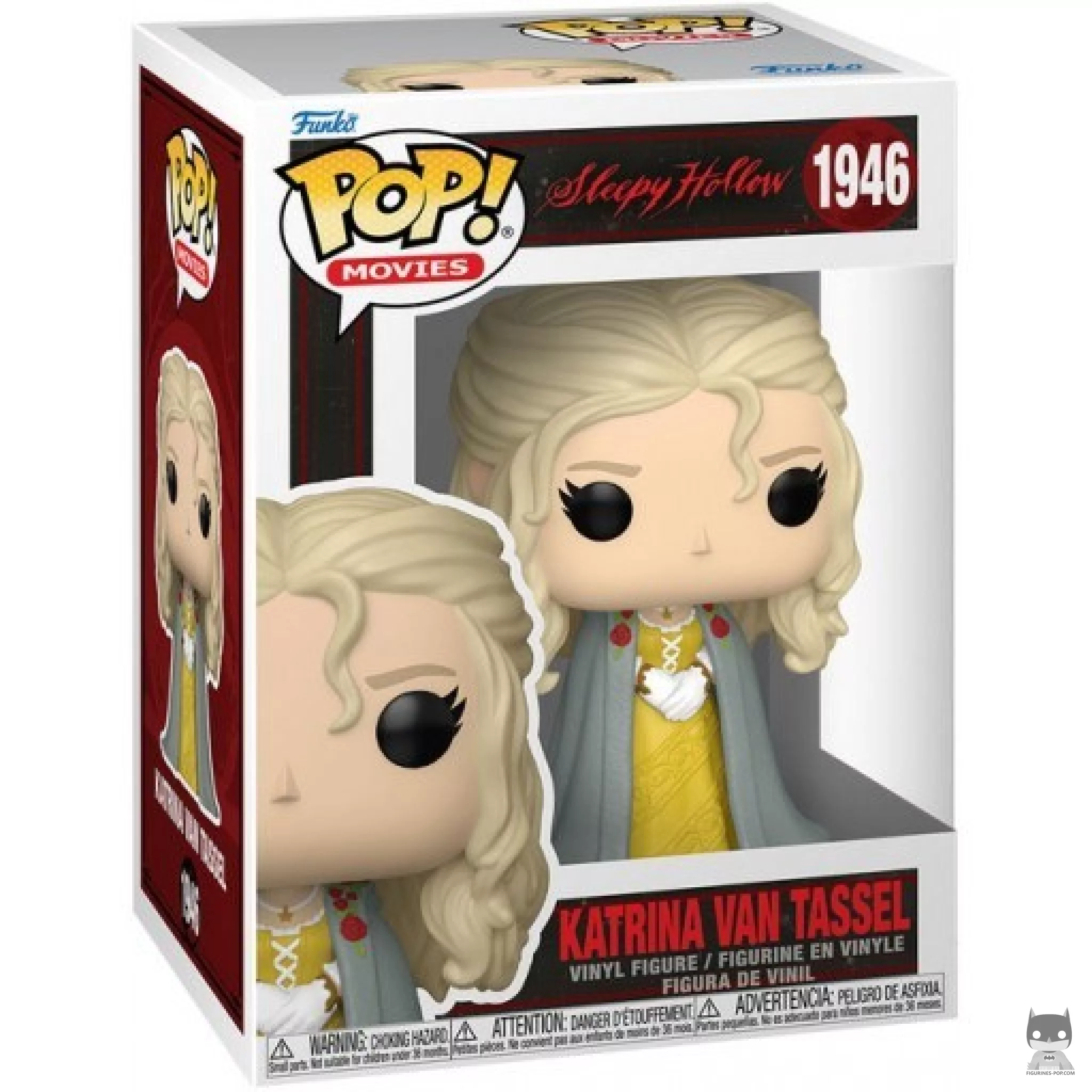 Figura Funko Pop! Katrina Van Tassel en su caja