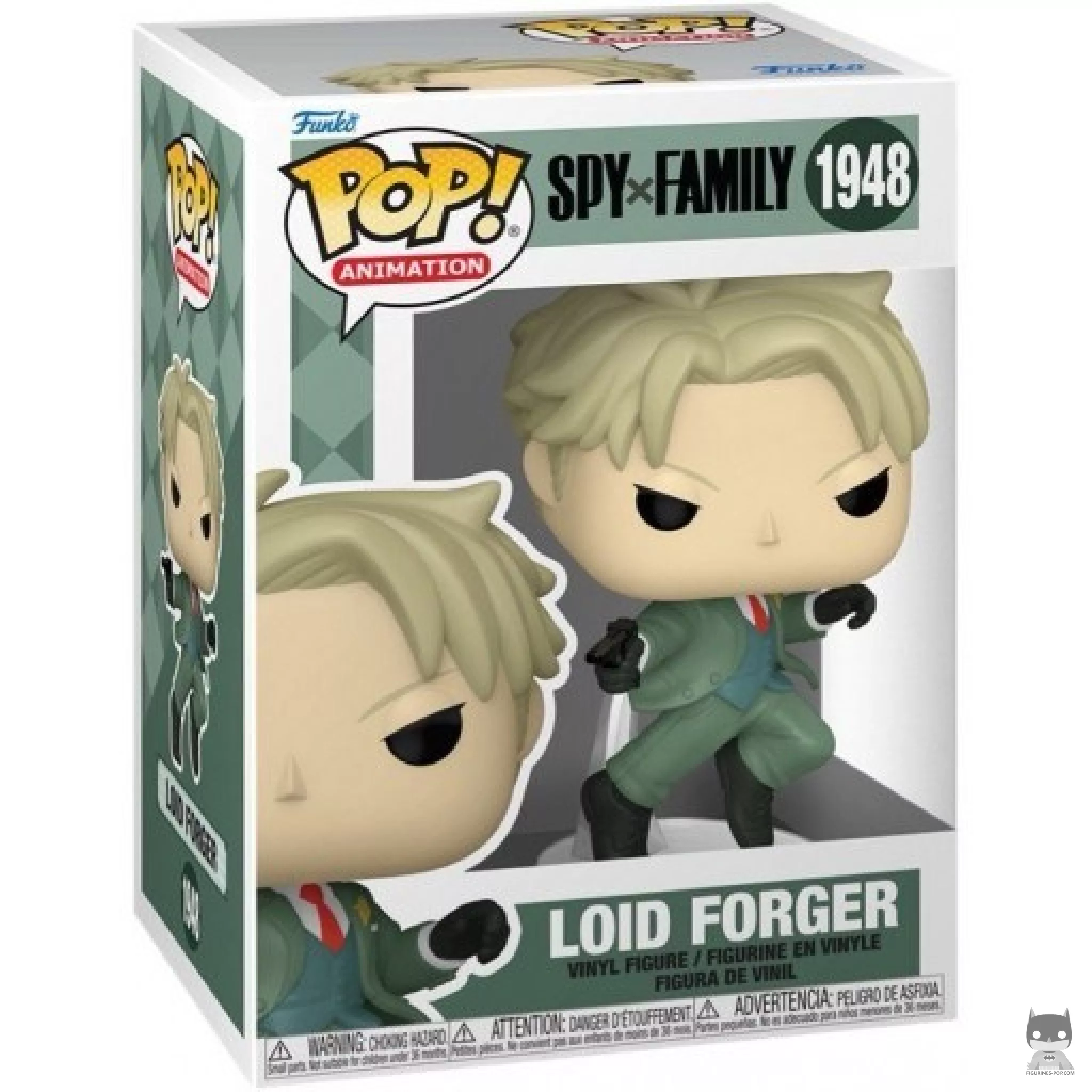 Figura Funko Pop! Loid Forger en su caja