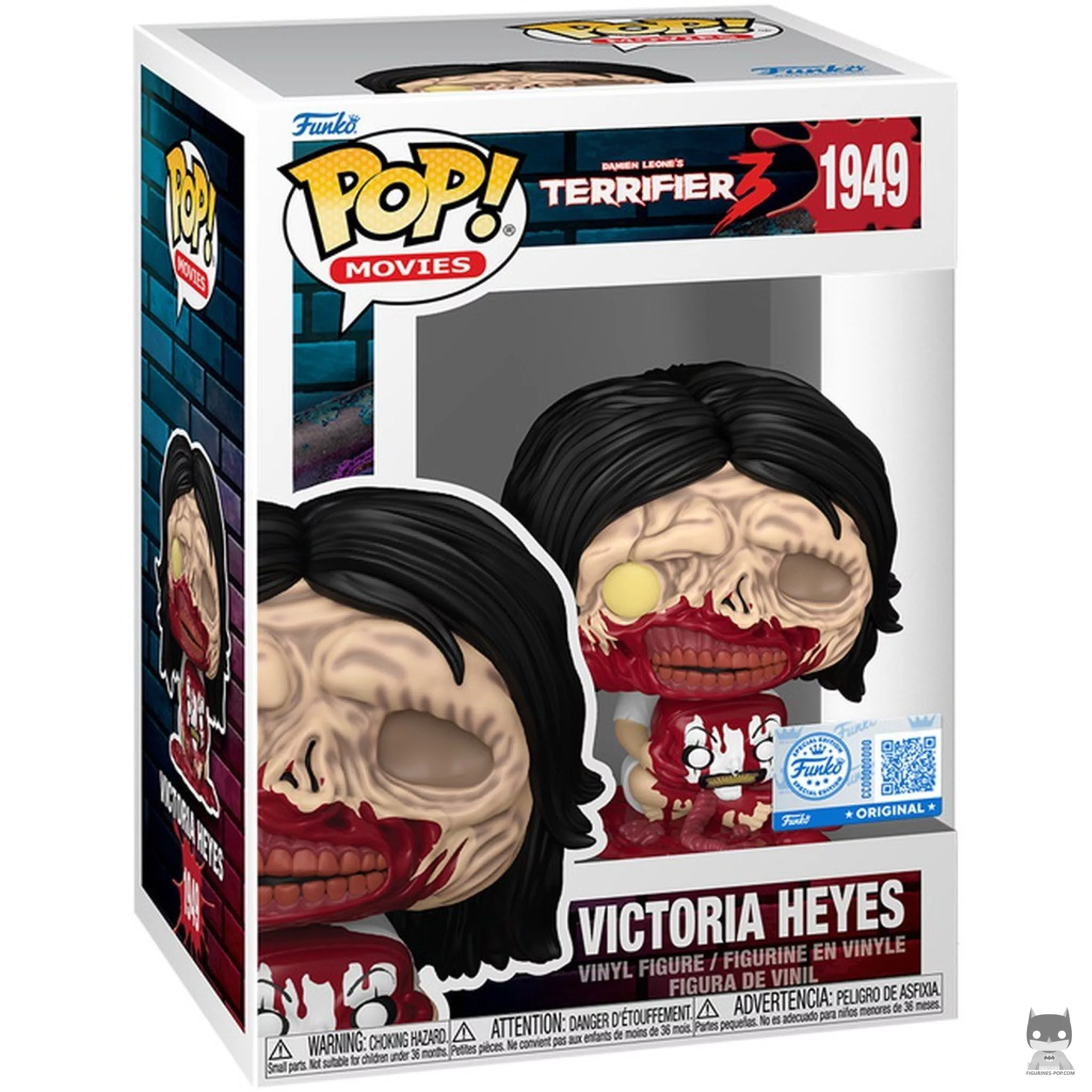 Figura Funko Pop! Victoria Heyes en su caja