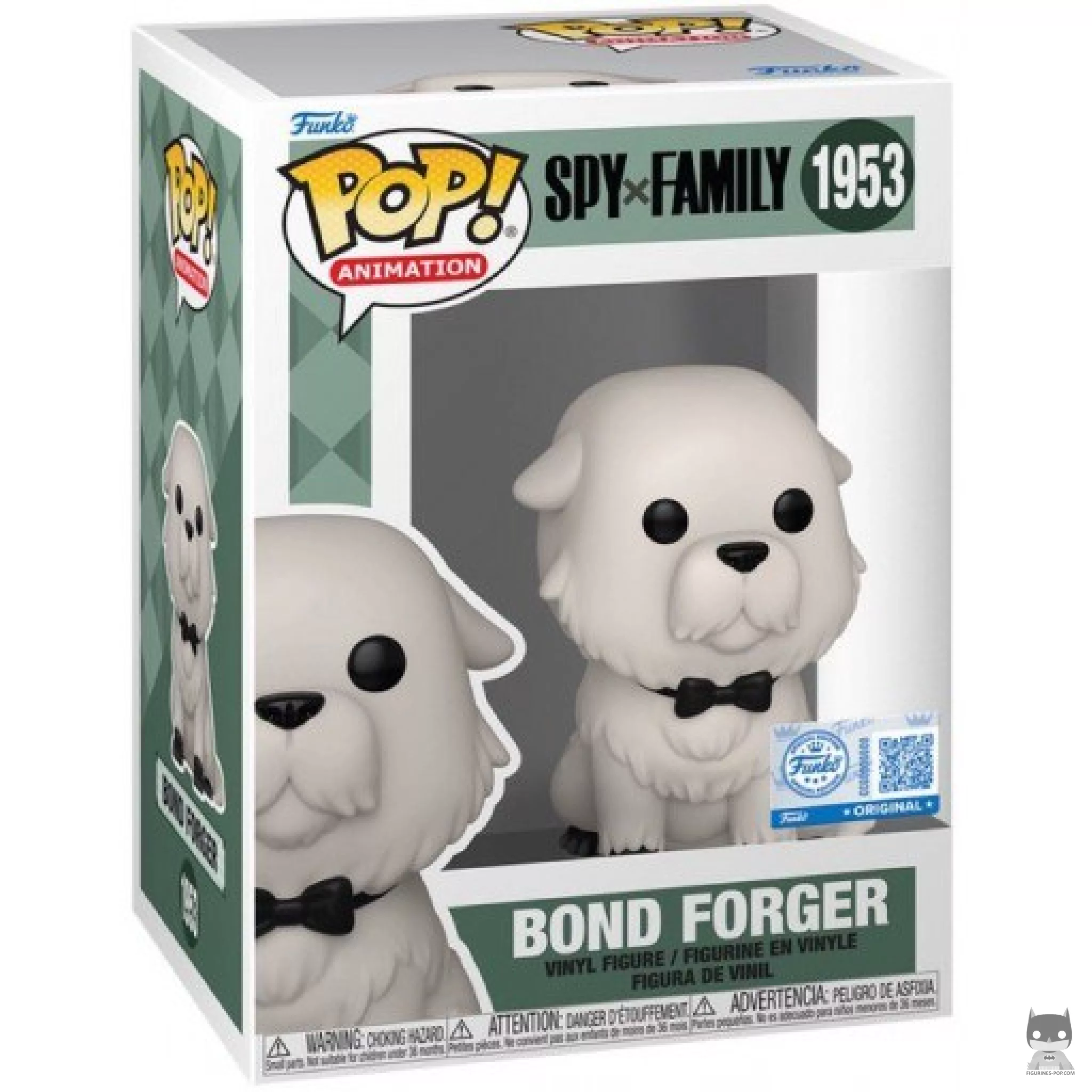 Figura Funko Pop! Bond Forger en su caja