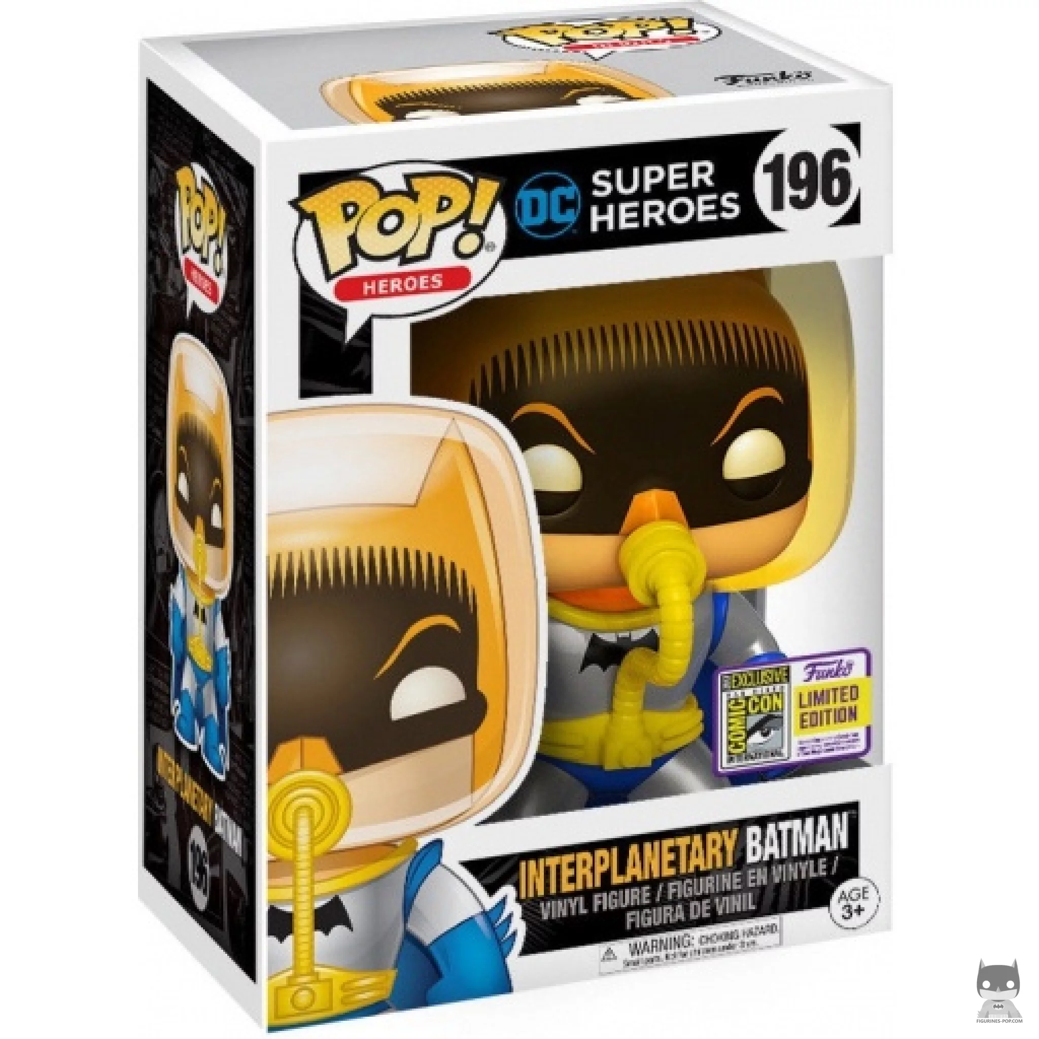 Figura Funko Pop! Batman interplanetario en su caja