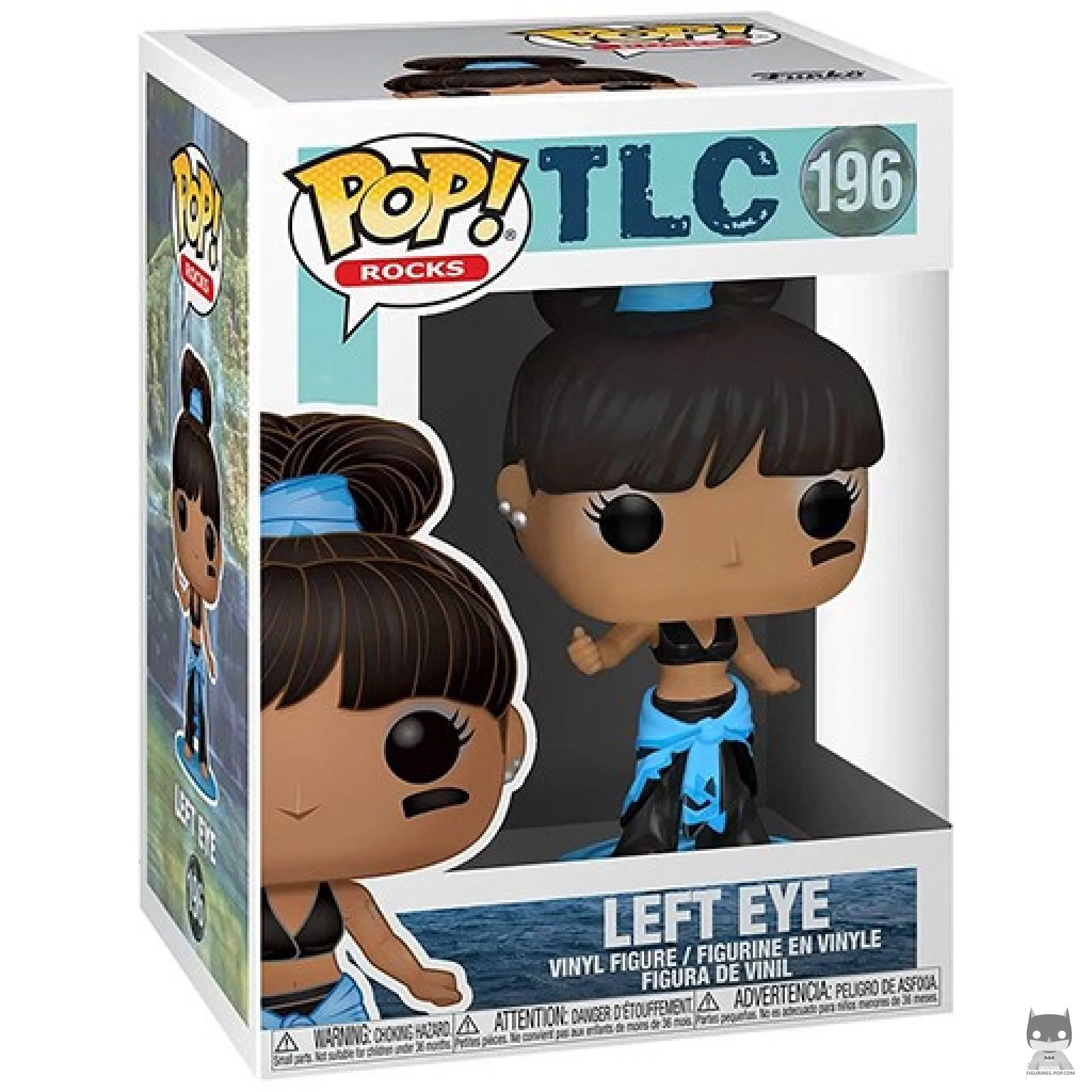 Figura Funko Pop! Left Eye en su caja