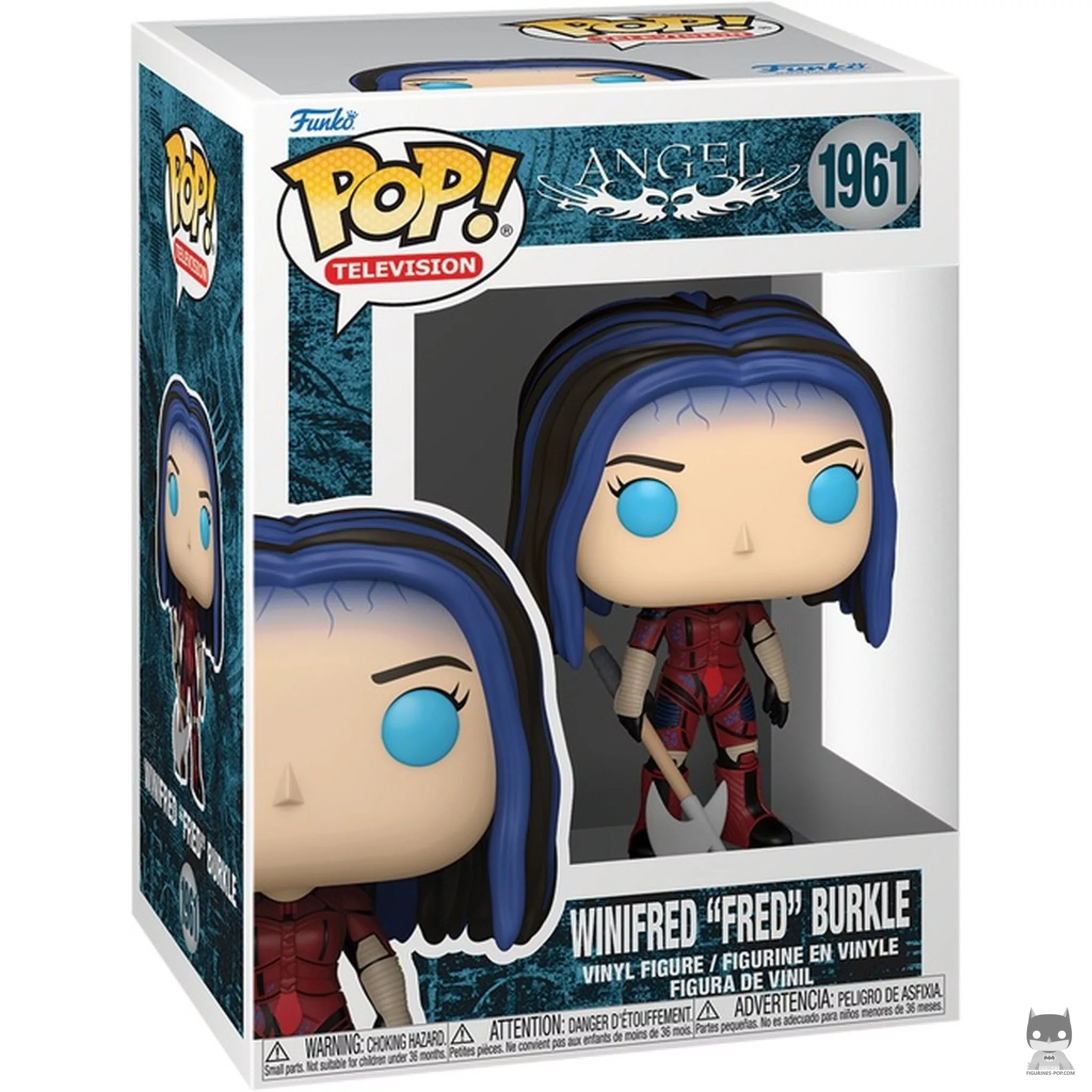 Figura Funko Pop! Winifred "Fred" Burkle en su caja