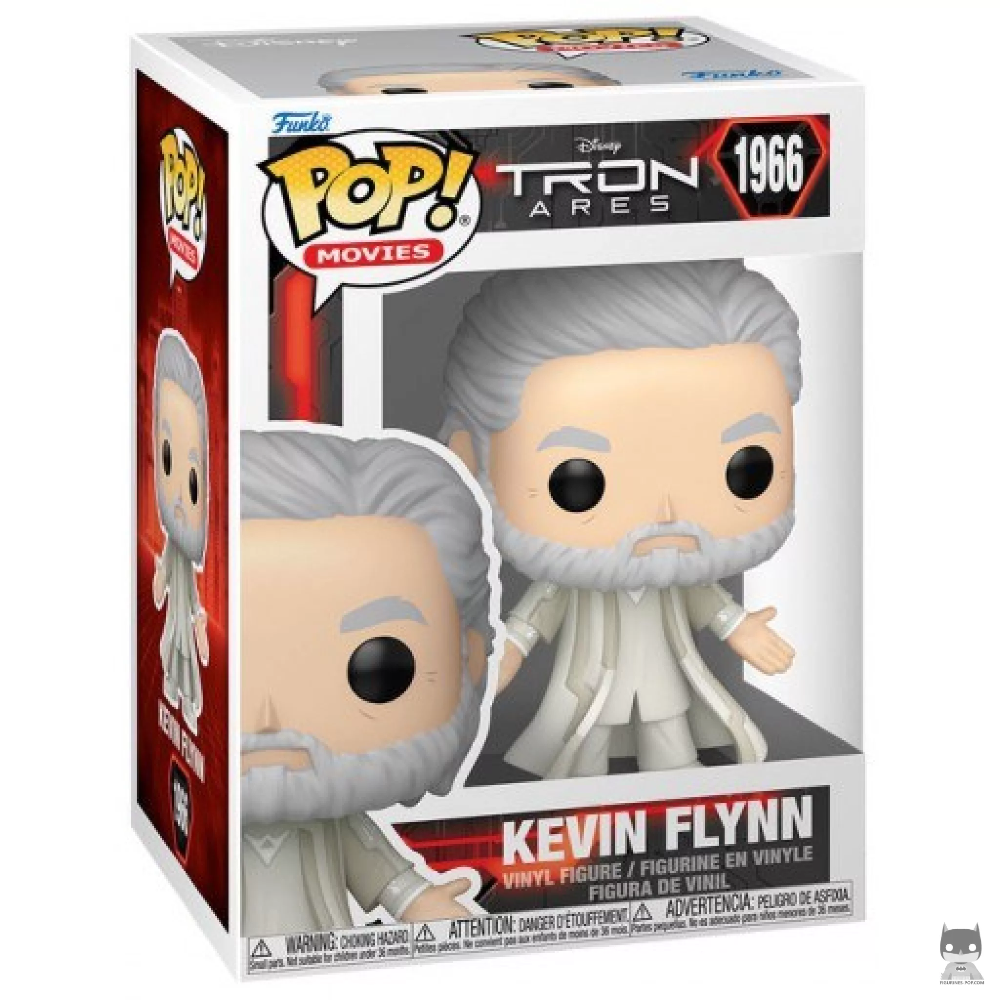 Figura Funko Pop! Kevin Flynn en su caja