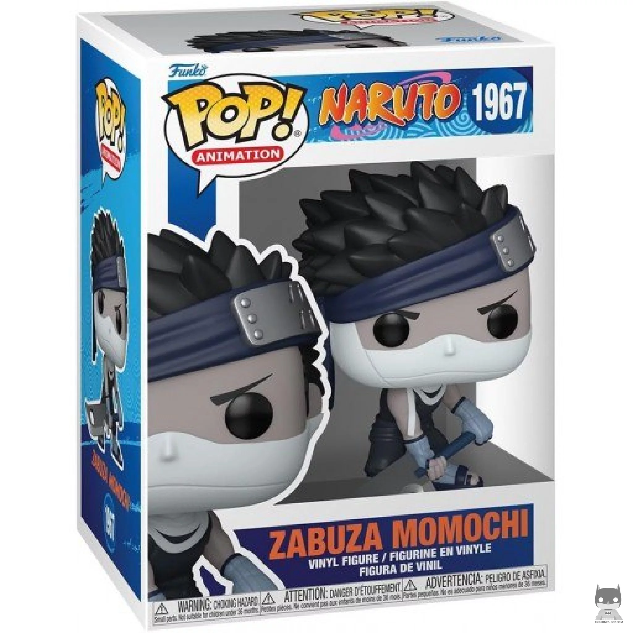 Figura Funko Pop! Zabuza en su caja