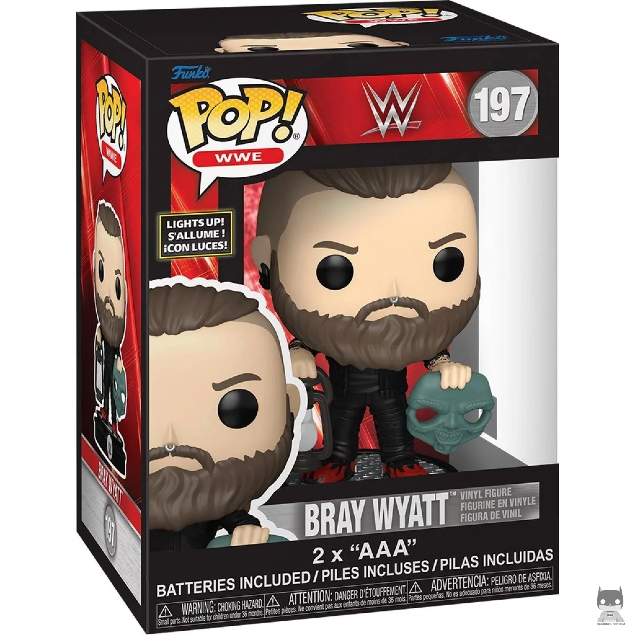 Figura Funko Pop! Bray Wyatt (Luces y sonido) en su caja