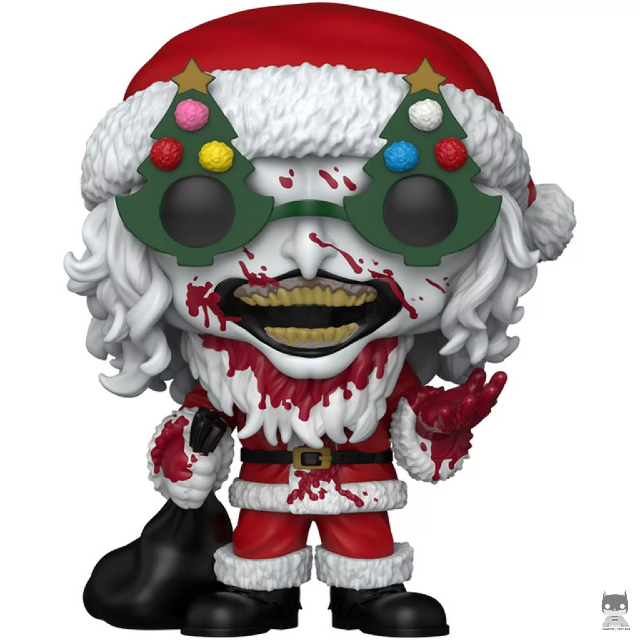 Figura Funko Pop! Art el Payaso con traje de Papá Noel (Ensangrentado) (Terrifier)