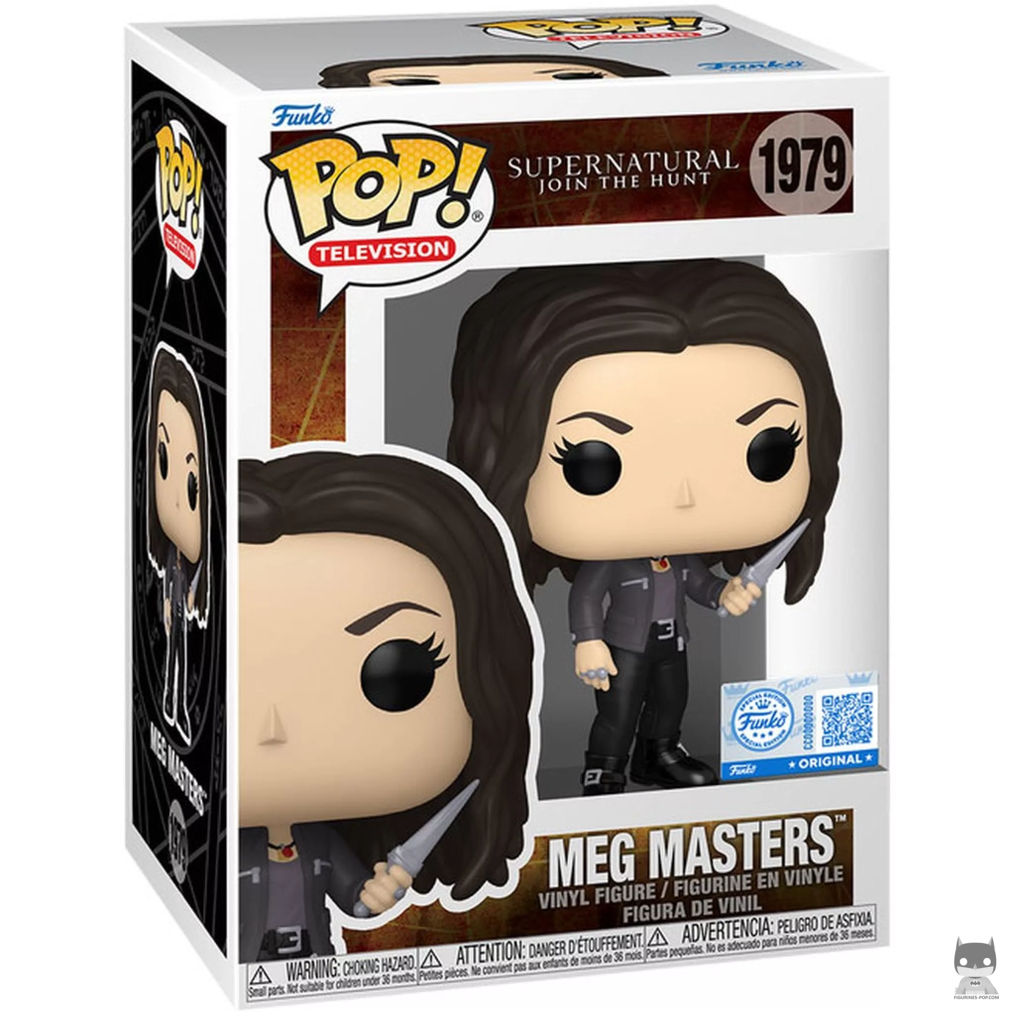 Figura Funko Pop! Meg Masters en su caja