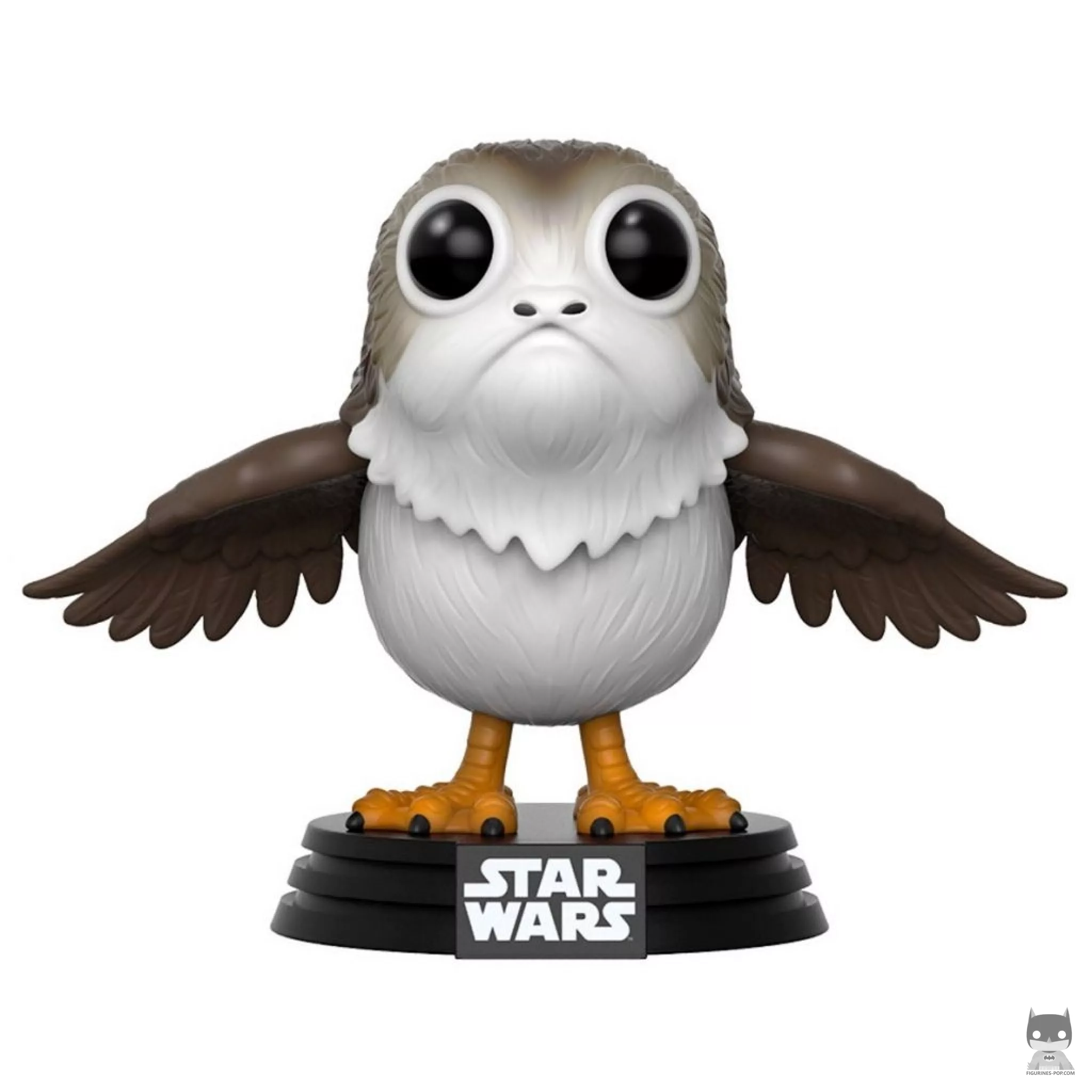 Figura Funko Pop! Porg con las alas abiertas (Star Wars: Episodio VIII, Los últimos Jedi)