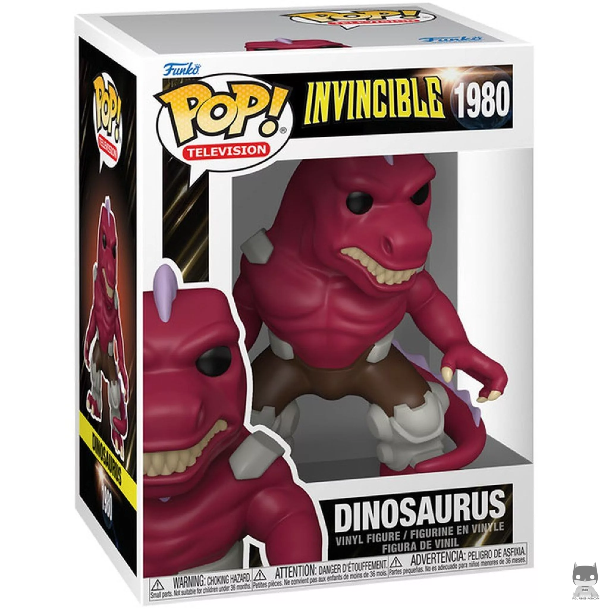 Figura Funko Pop! Dinosaurus en su caja