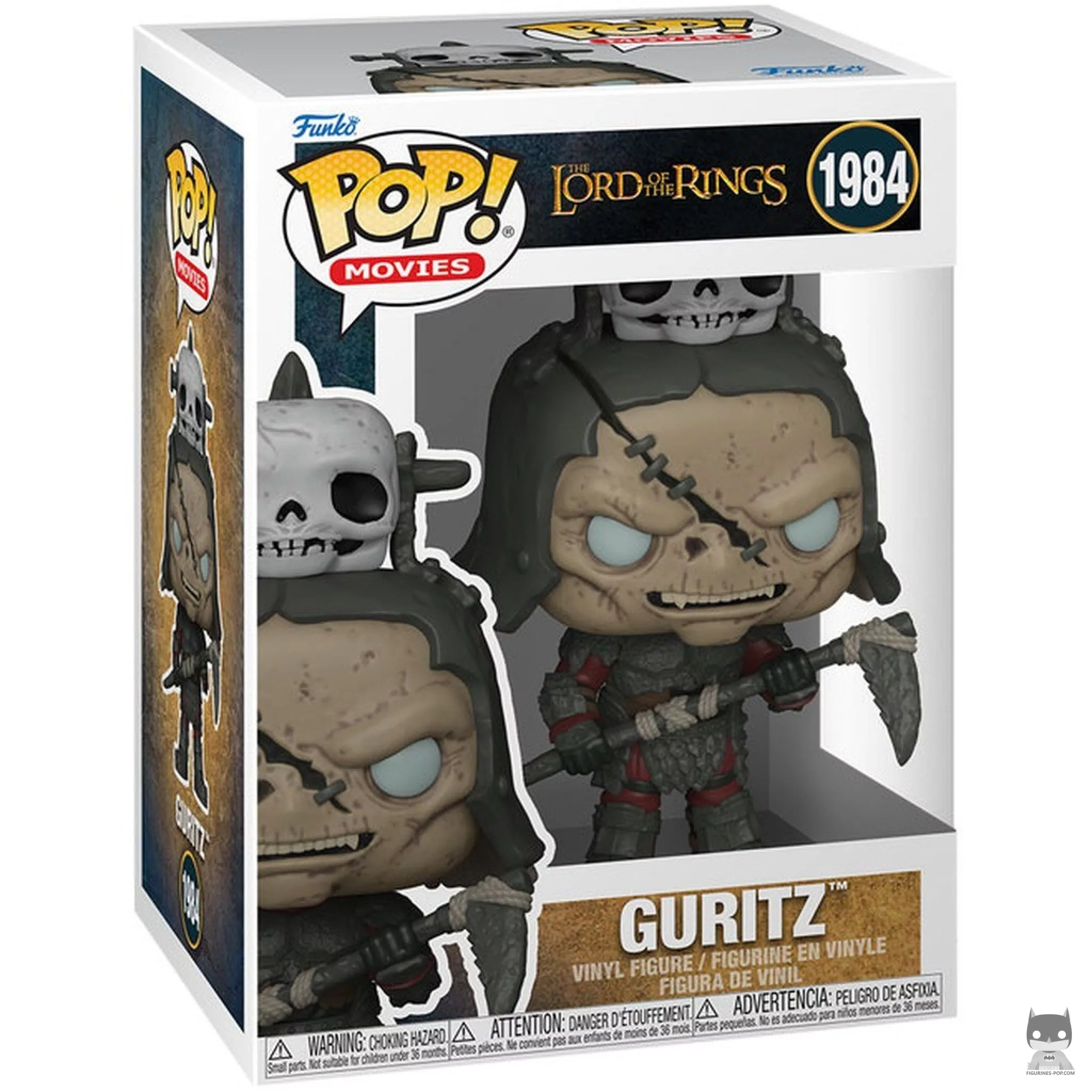 Figura Funko Pop! Guritz en su caja