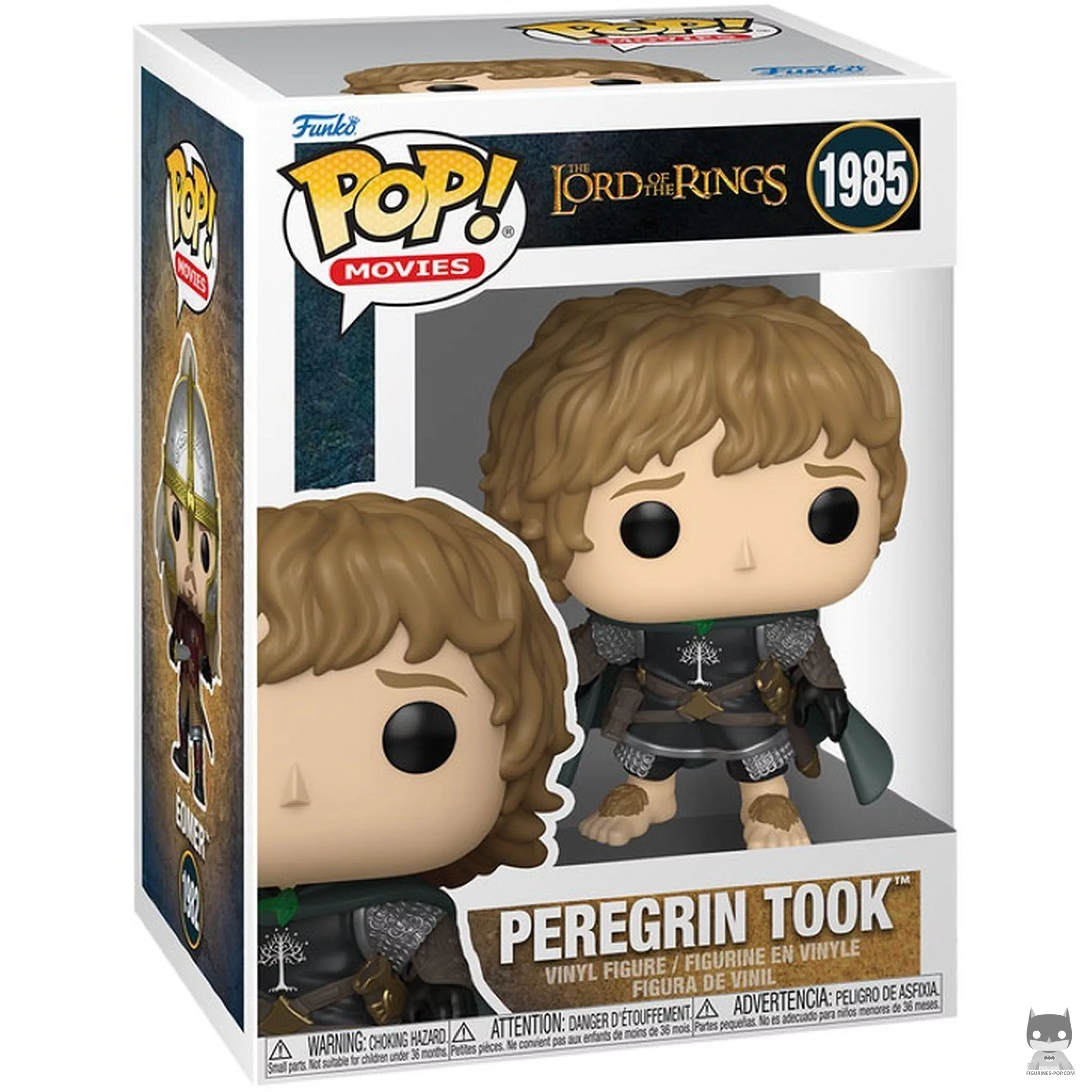 Figura Funko Pop! Peregrin Tuk en su caja