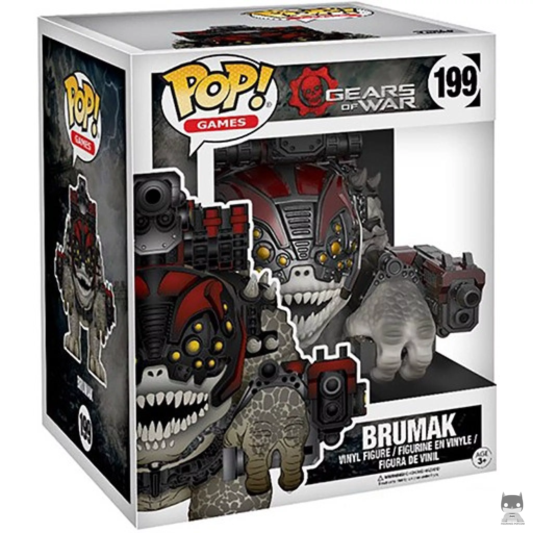 Figura Funko Pop! Brumak (Supersized) en su caja