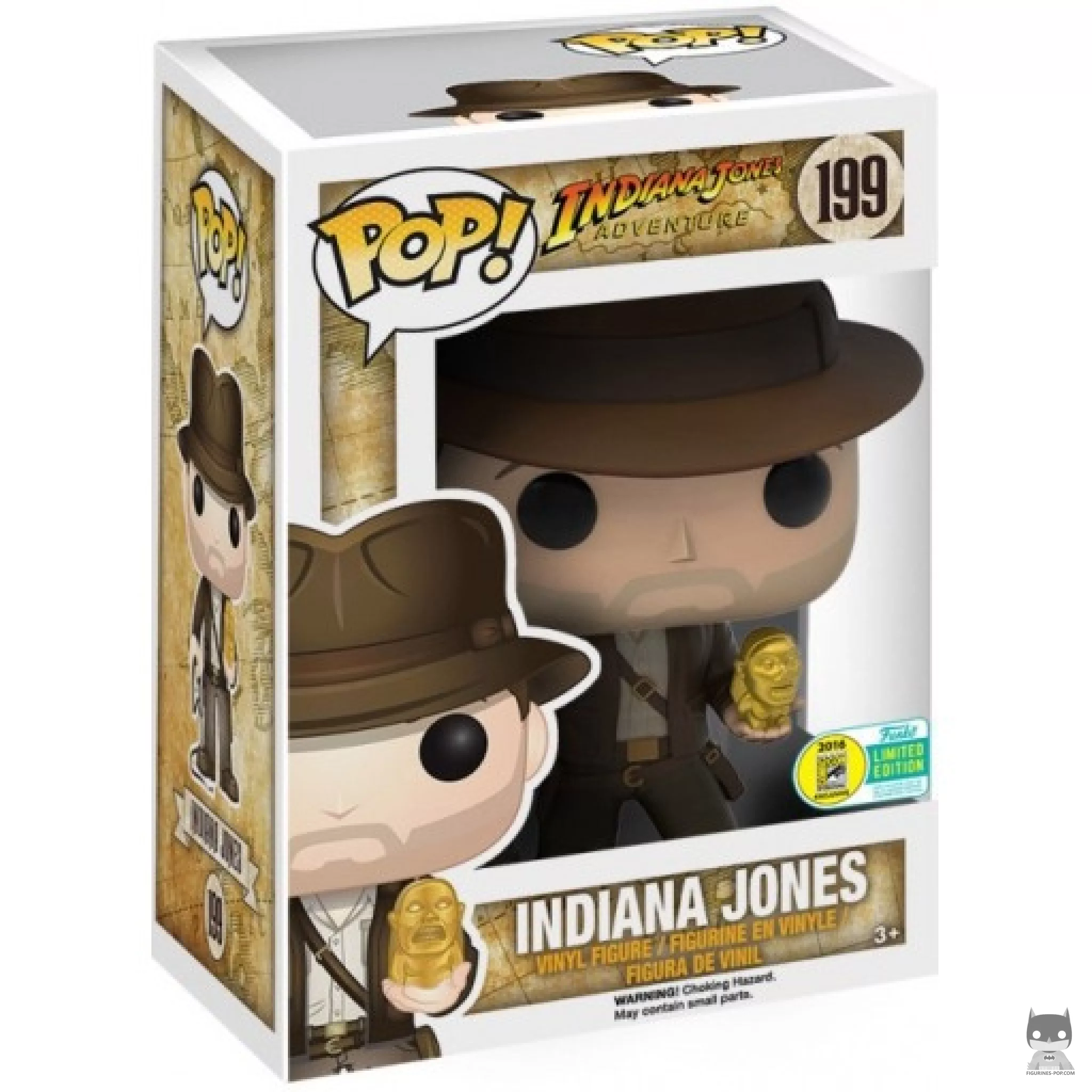 Figura Funko Pop! Indiana Jones en su caja
