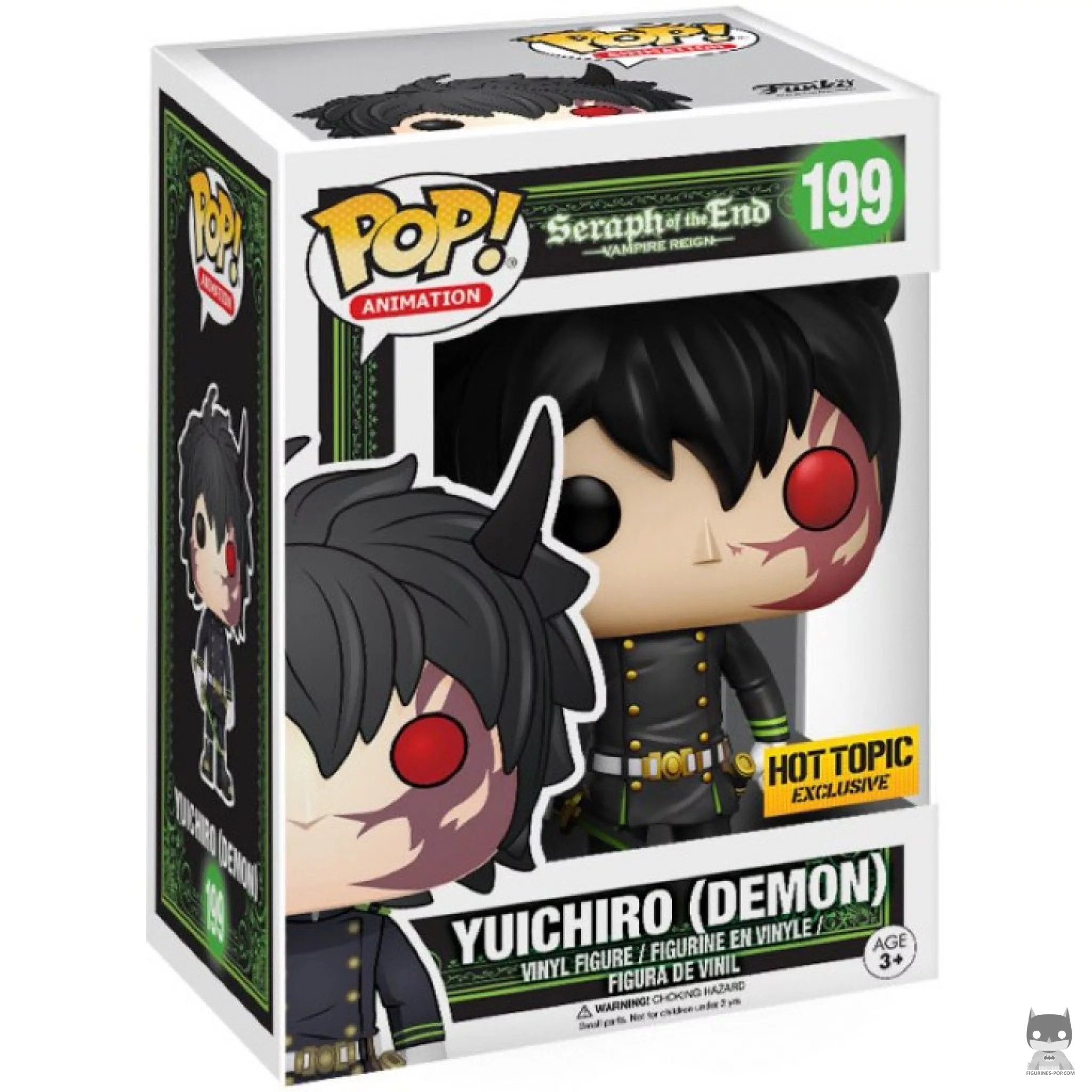 Figura Funko Pop! Yuichiro demonio en su caja