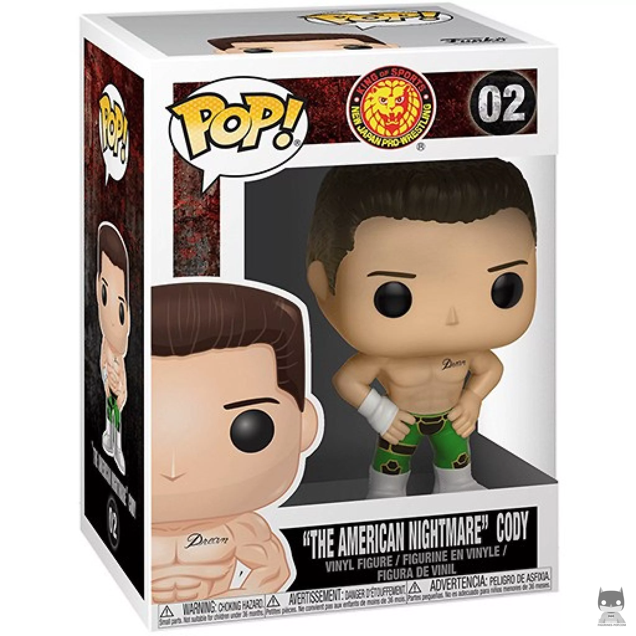 Figura Funko Pop! Cody en su caja
