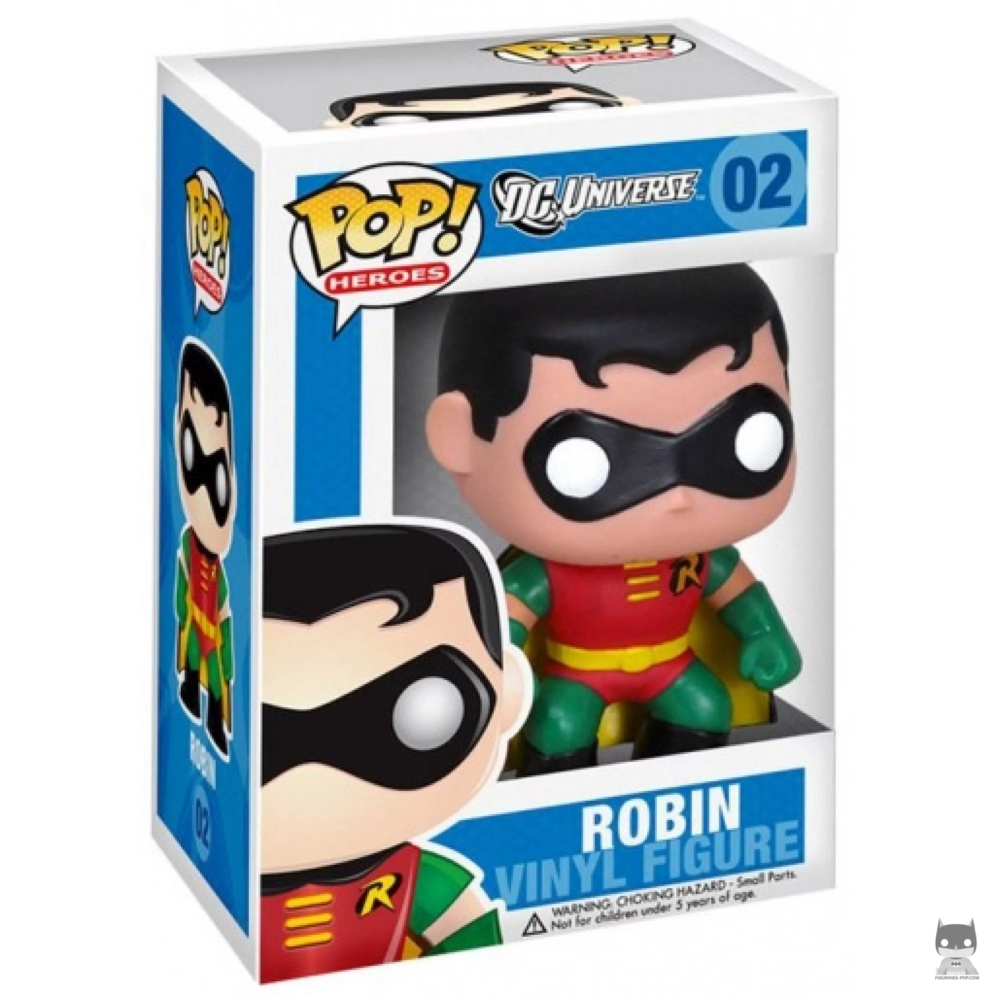 Figura Funko Pop! Robin en su caja