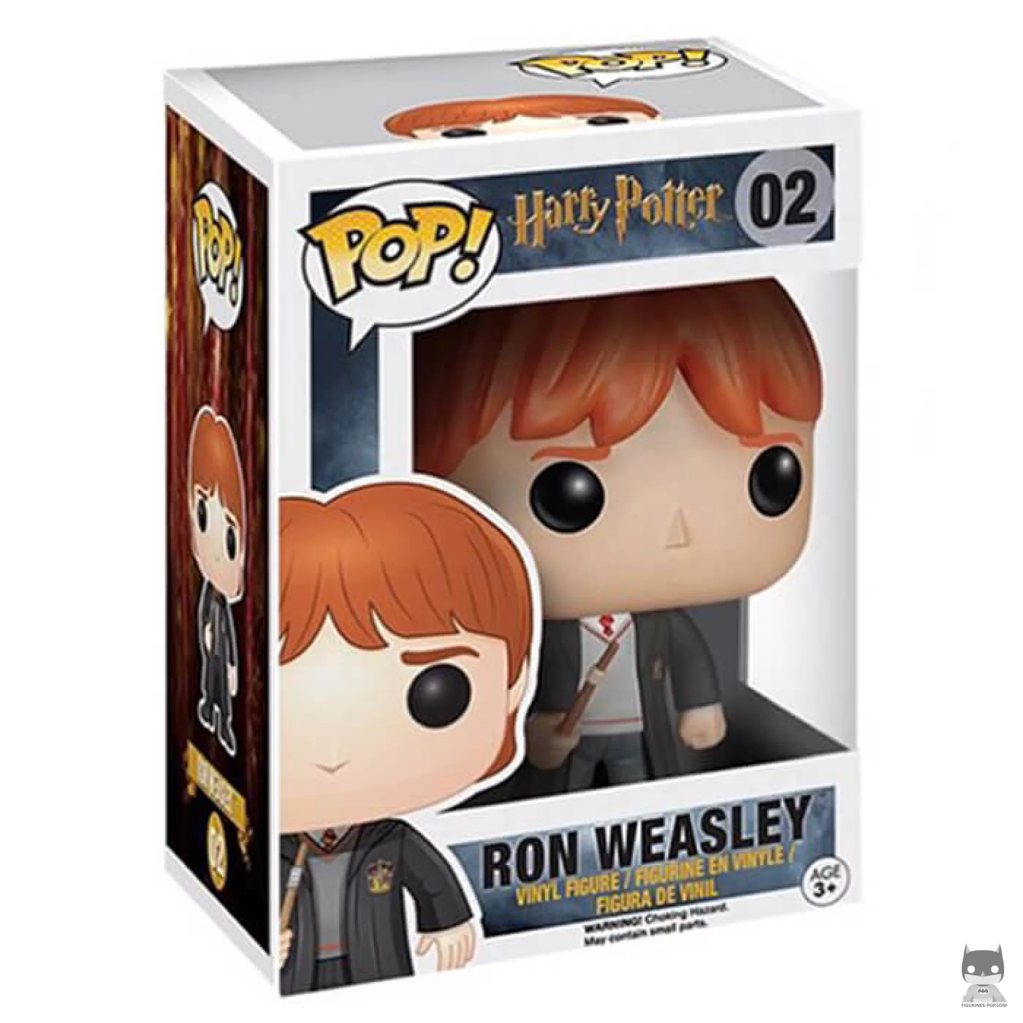 Figura Funko Pop! Ron Weasley en su caja