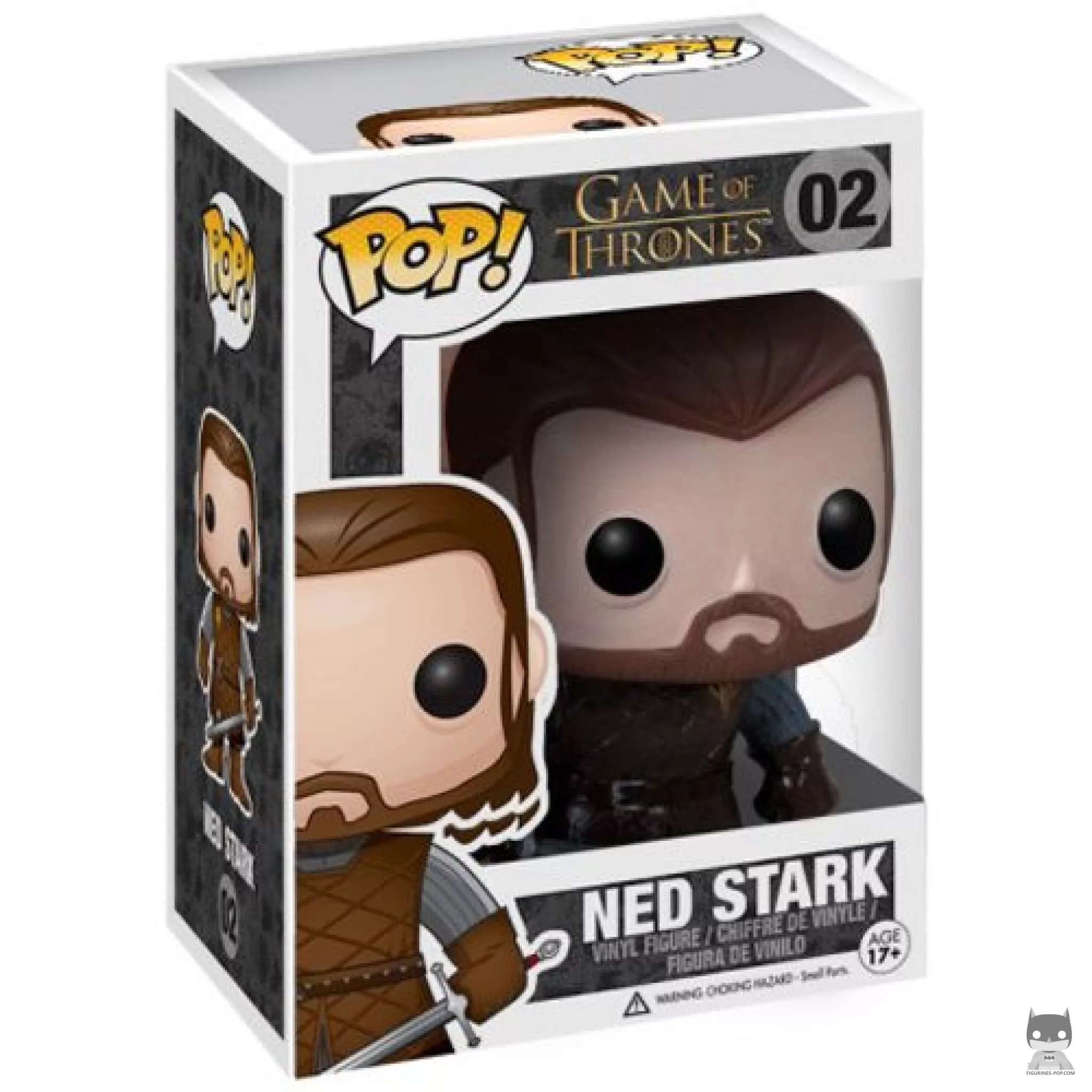 Figura Funko Pop! Ned Stark en su caja