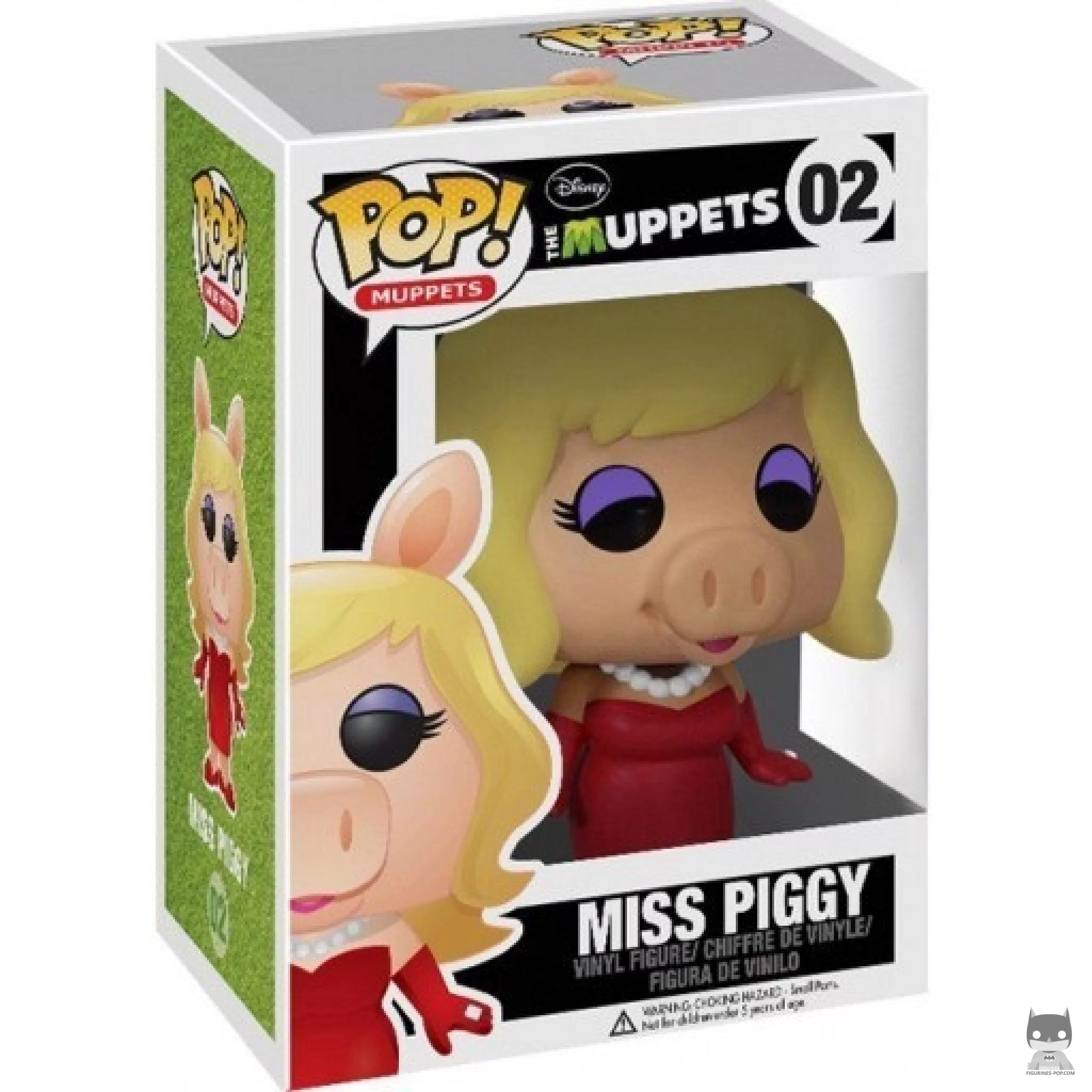 Figura Funko Pop! Miss Piggy en su caja