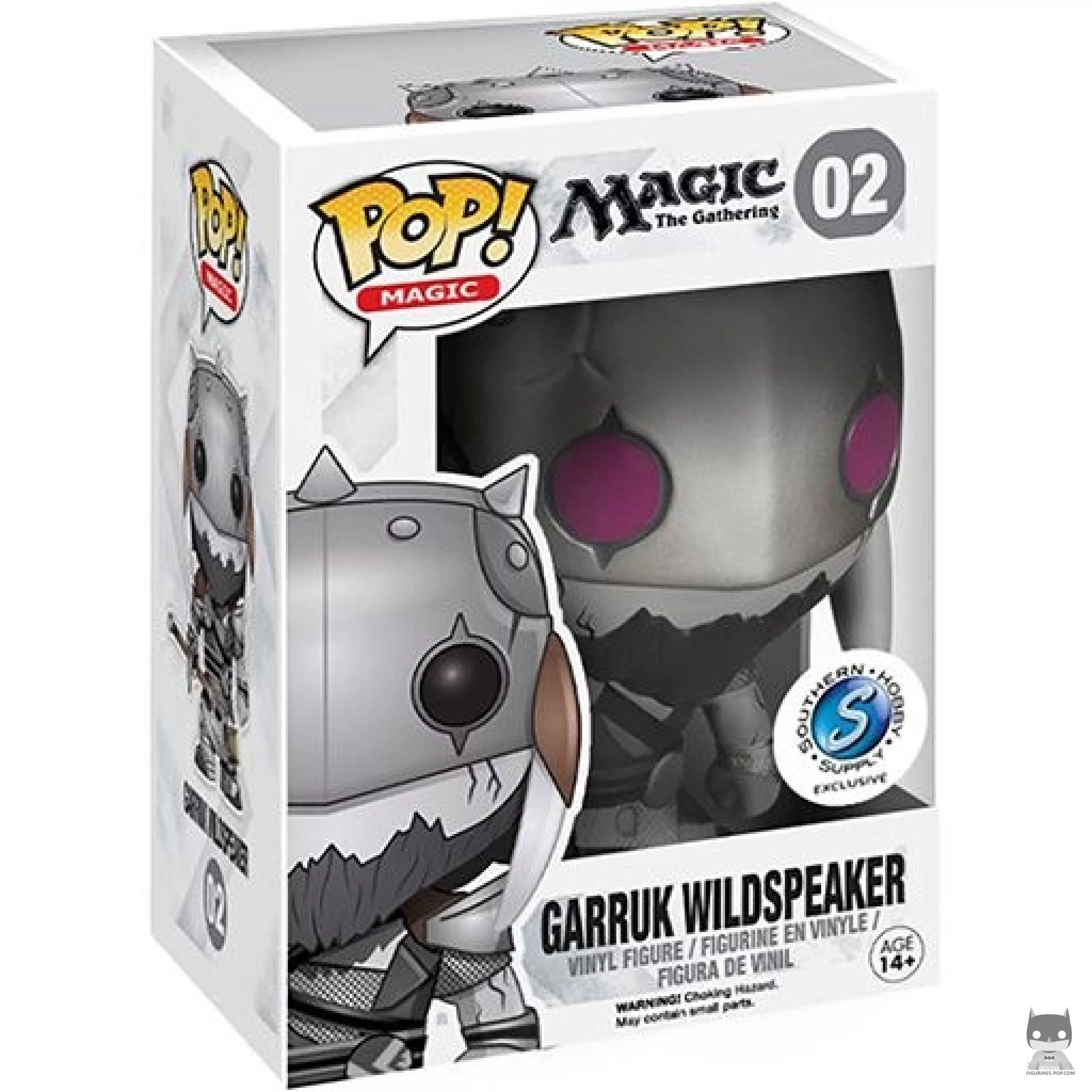 Figura Funko Pop! Garruk Wildspeaker (Ojos morados) en su caja