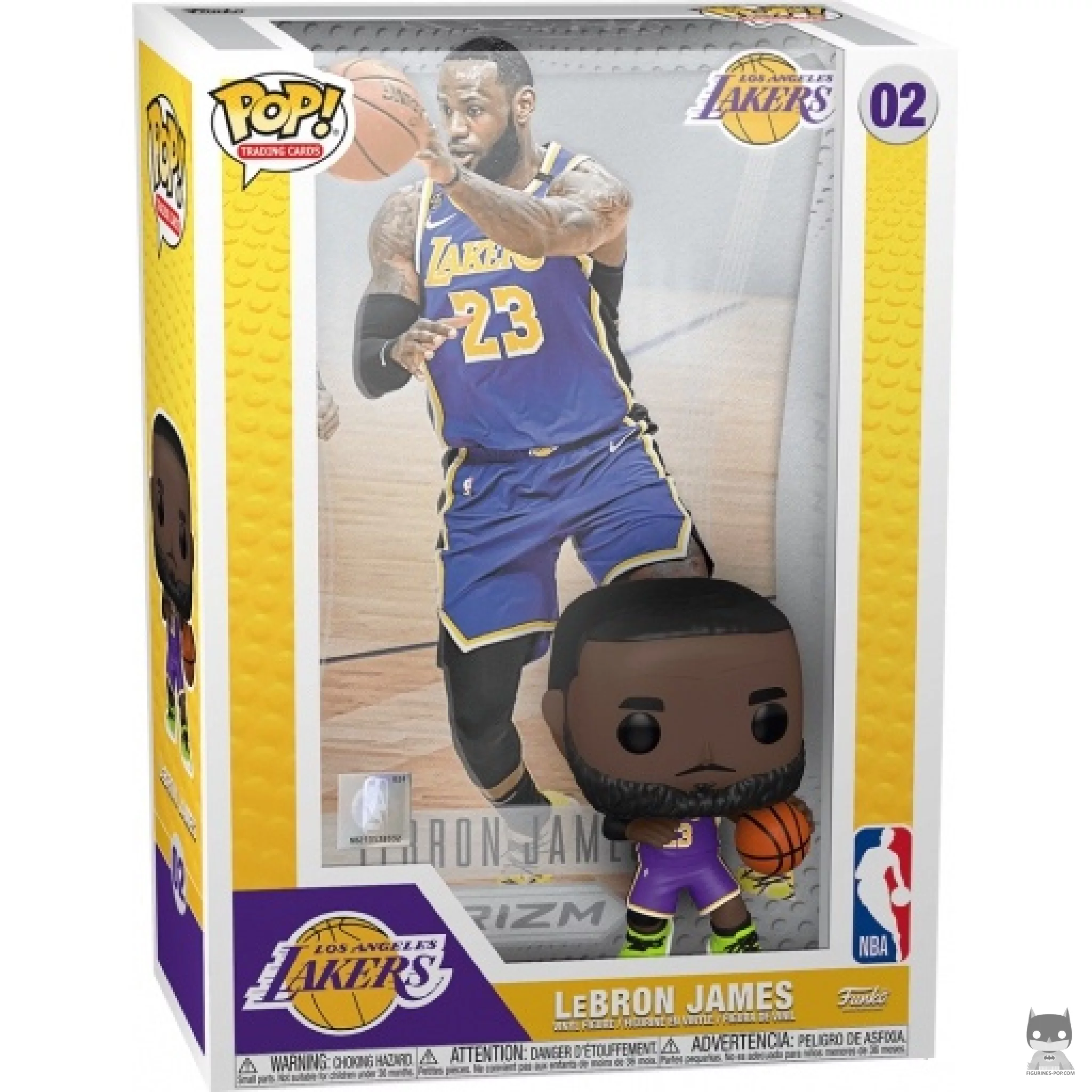 Figura Funko Pop! LeBron James en su caja