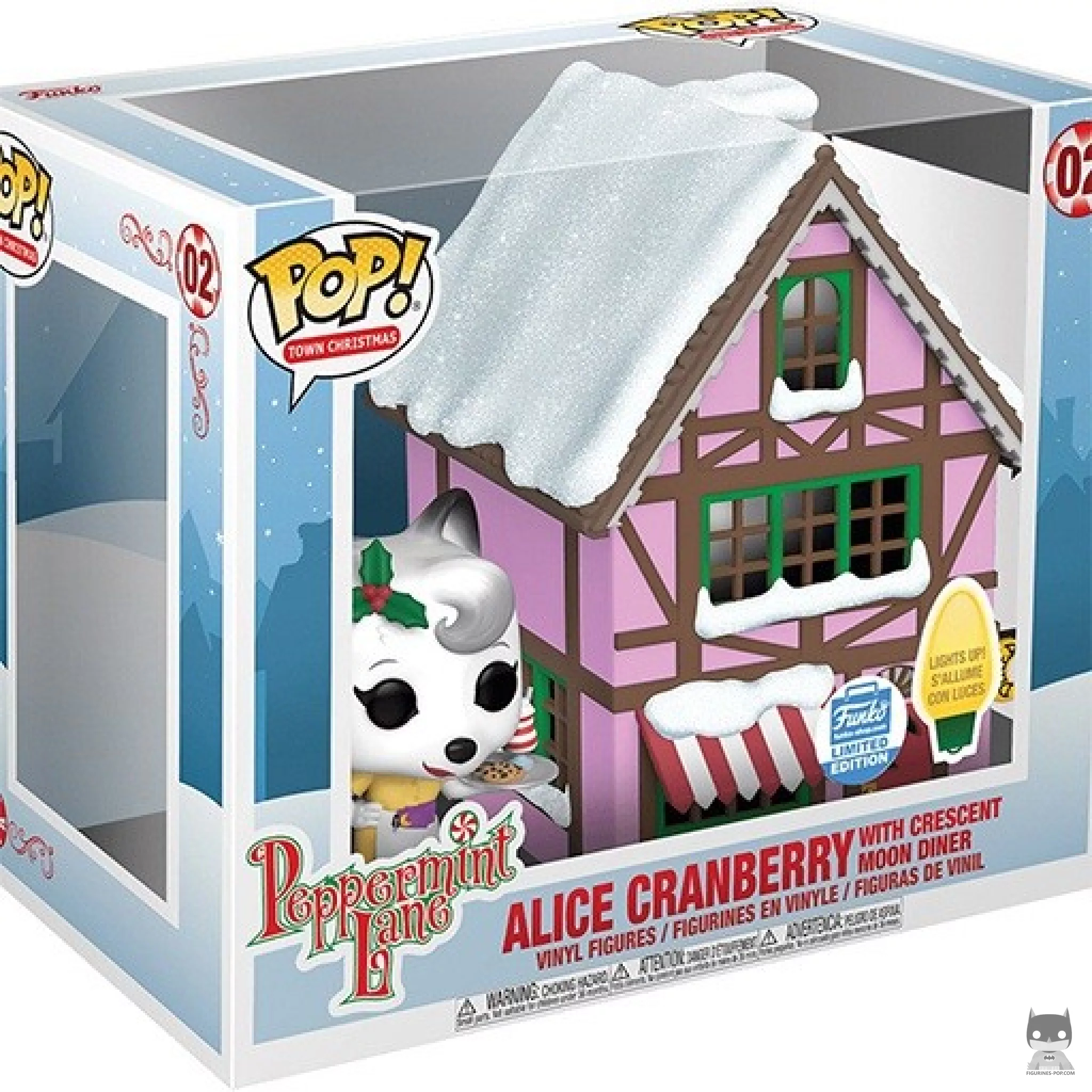 Figura Funko Pop! Alice Cranberry & Crescent Moon Diner en su caja