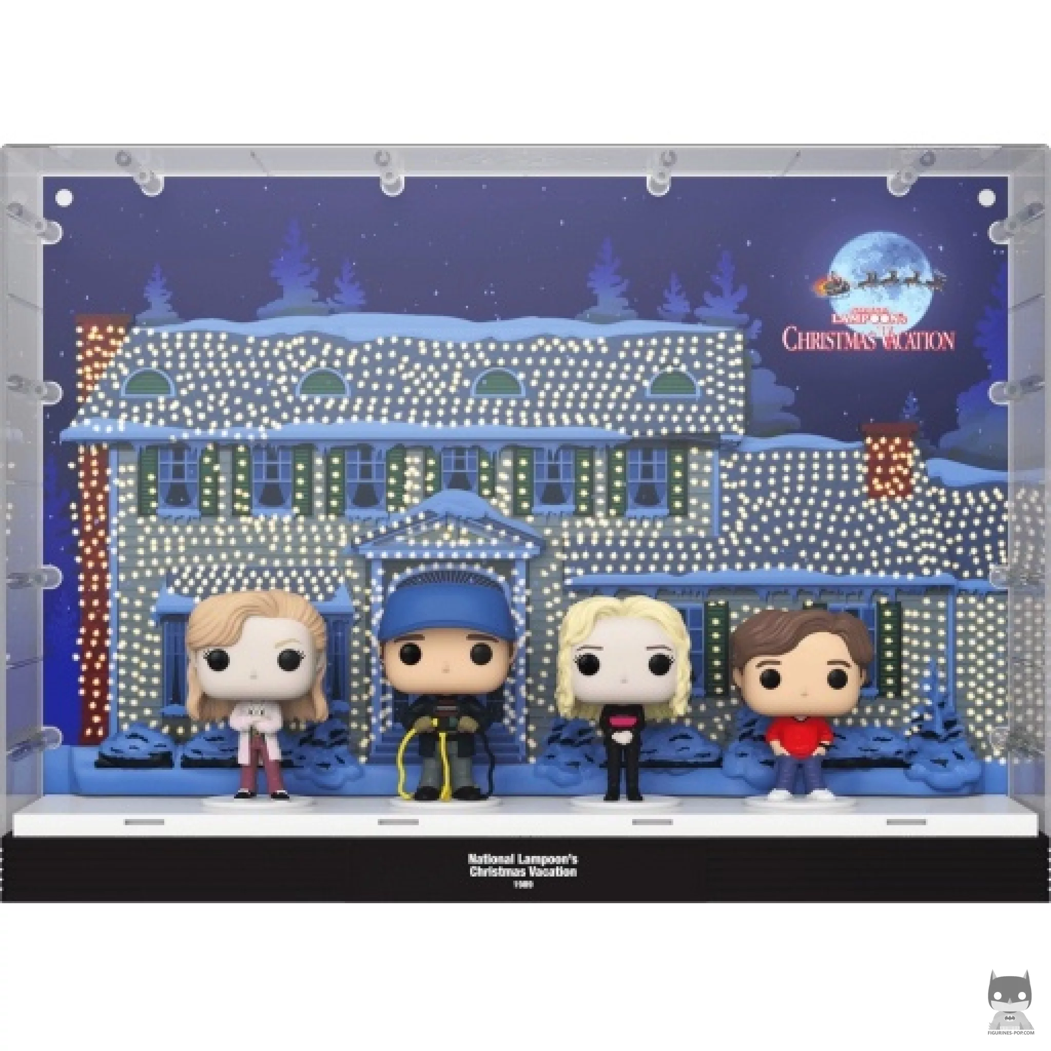 Figura Funko Pop! Ellen, Clark, Audrey & Russell (¡Socorro! Ya es Navidad)
