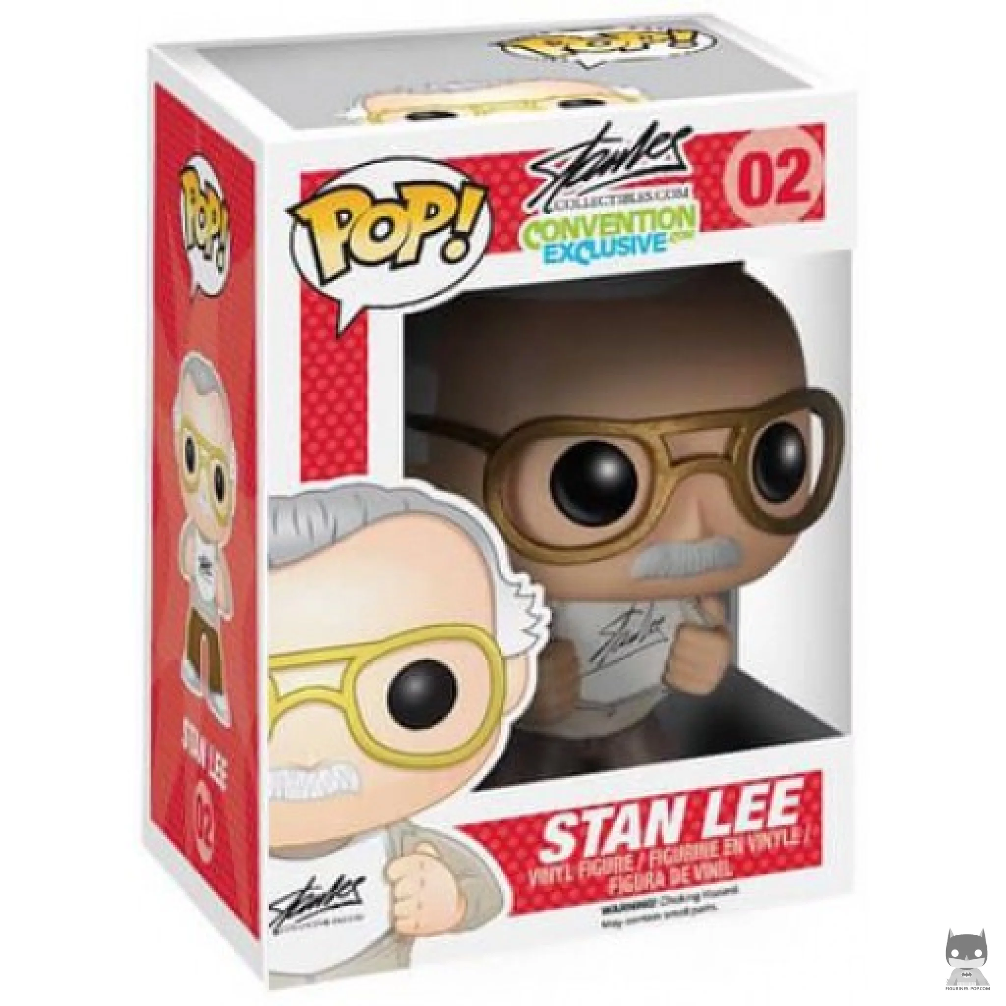 Figura Funko Pop! Stan Lee en su caja