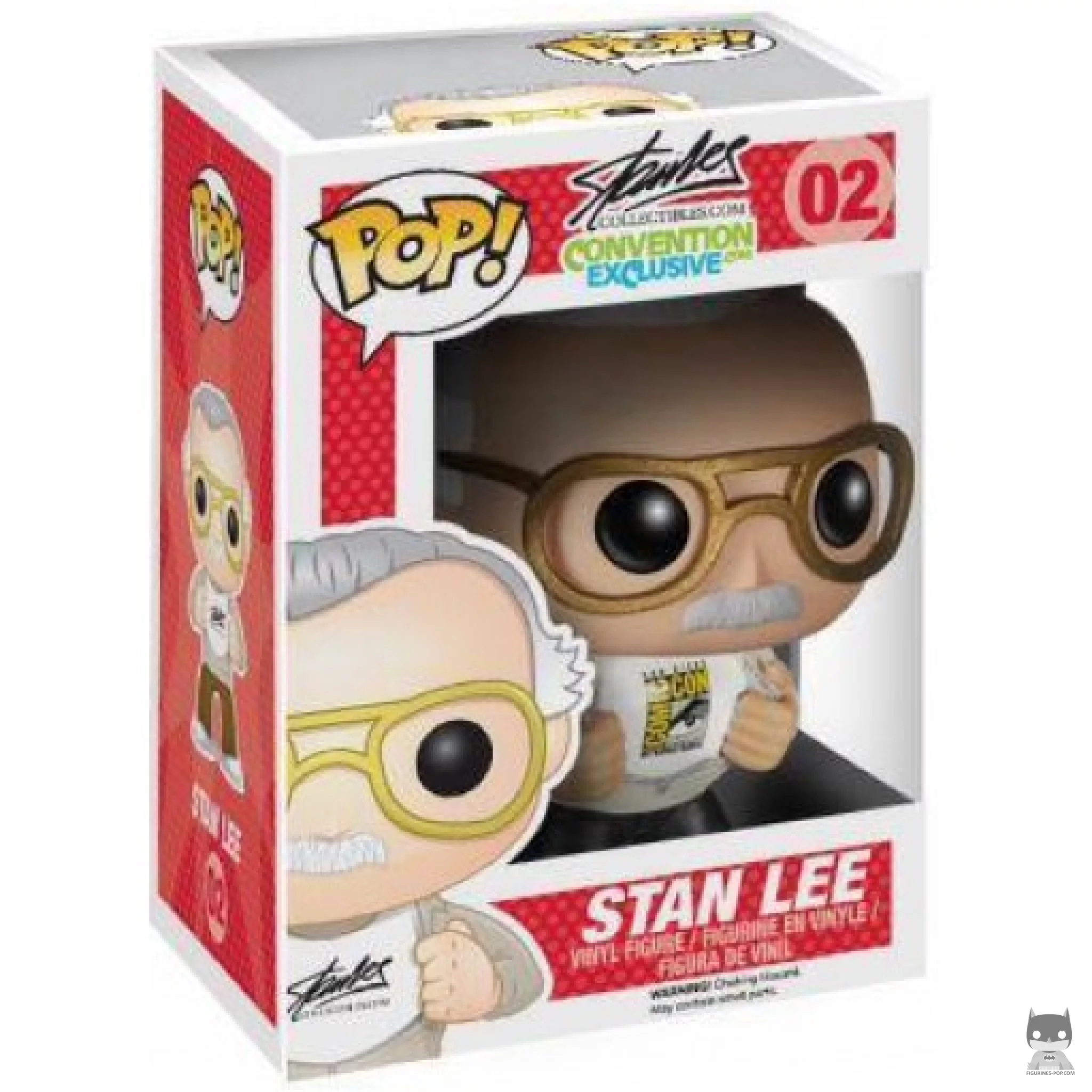 Figura Funko Pop! Stan Lee (SDCC) en su caja