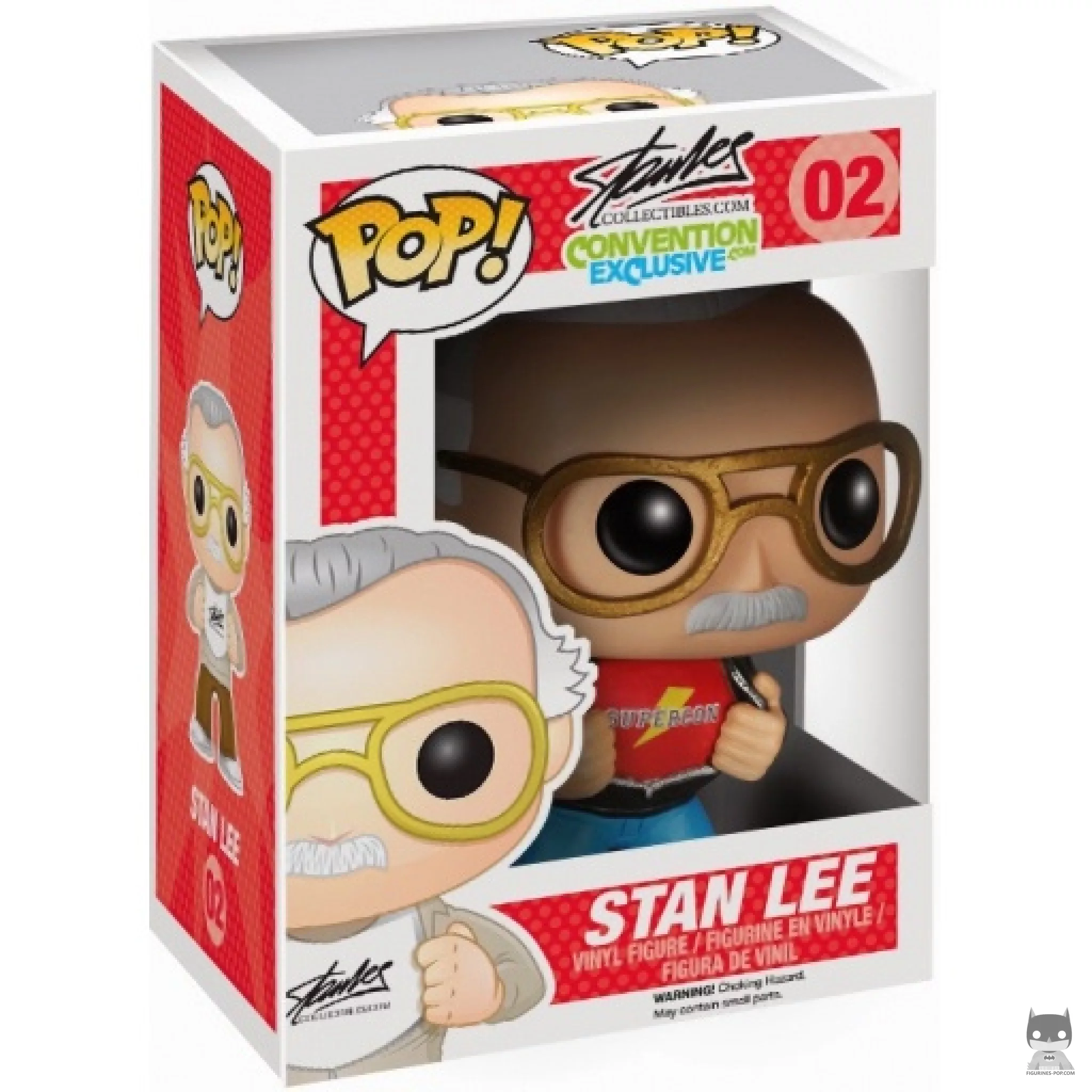 Figura Funko Pop! Stan Lee (Supercon) en su caja