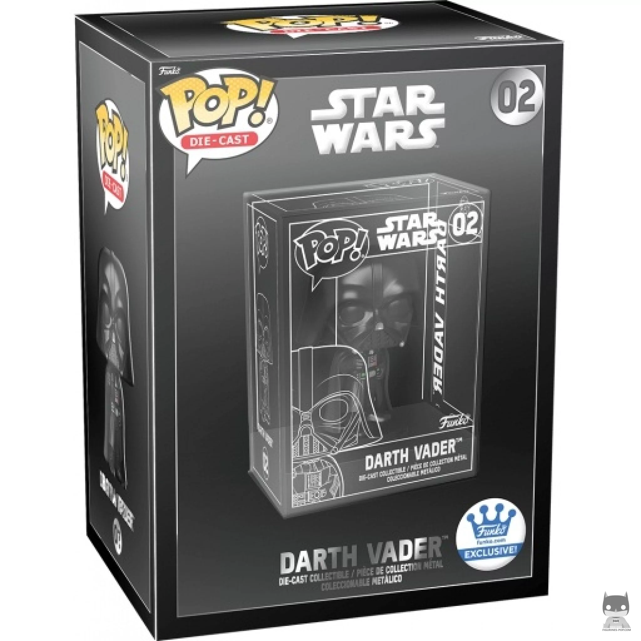 Figura Funko Pop! Darth Vader (Chase) en su caja