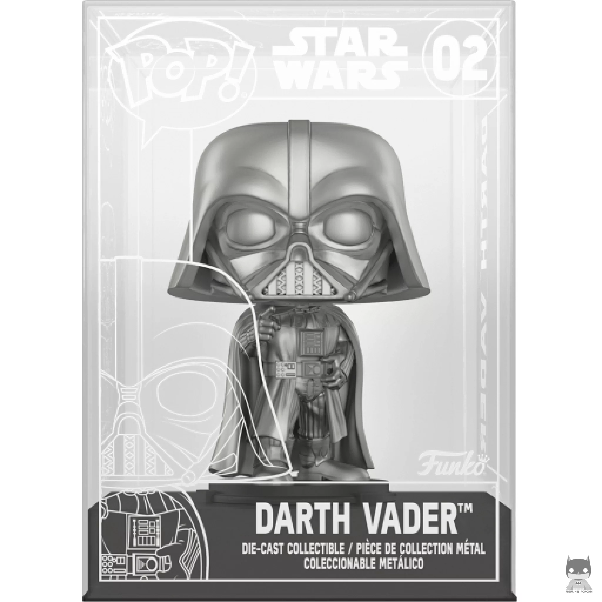 Figura Funko Pop! Darth Vader (Chase) (Star Wars: Episodio I, La amenaza fantasma)