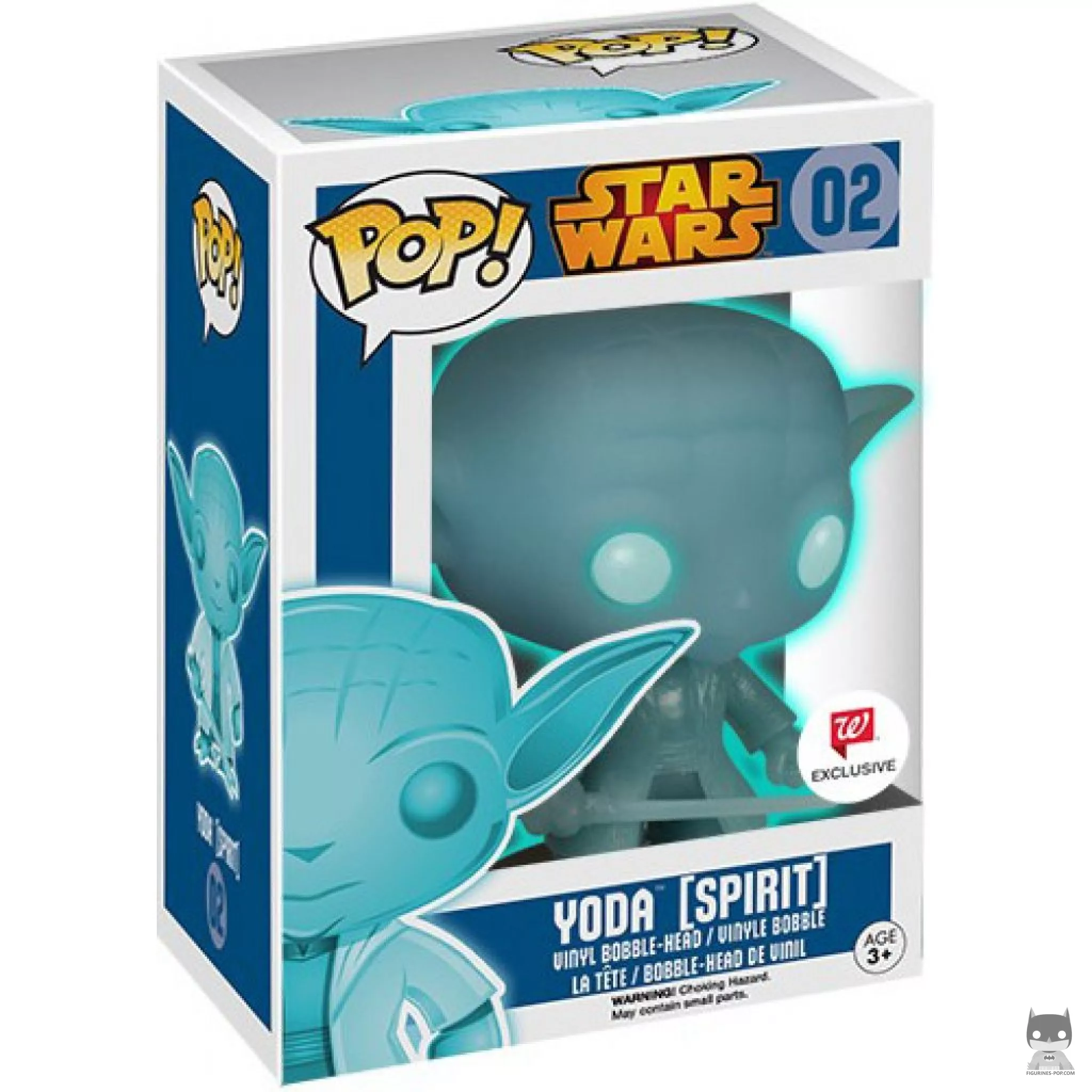 Figura Funko Pop! Yoda (Brilla en la oscuridad) en su caja