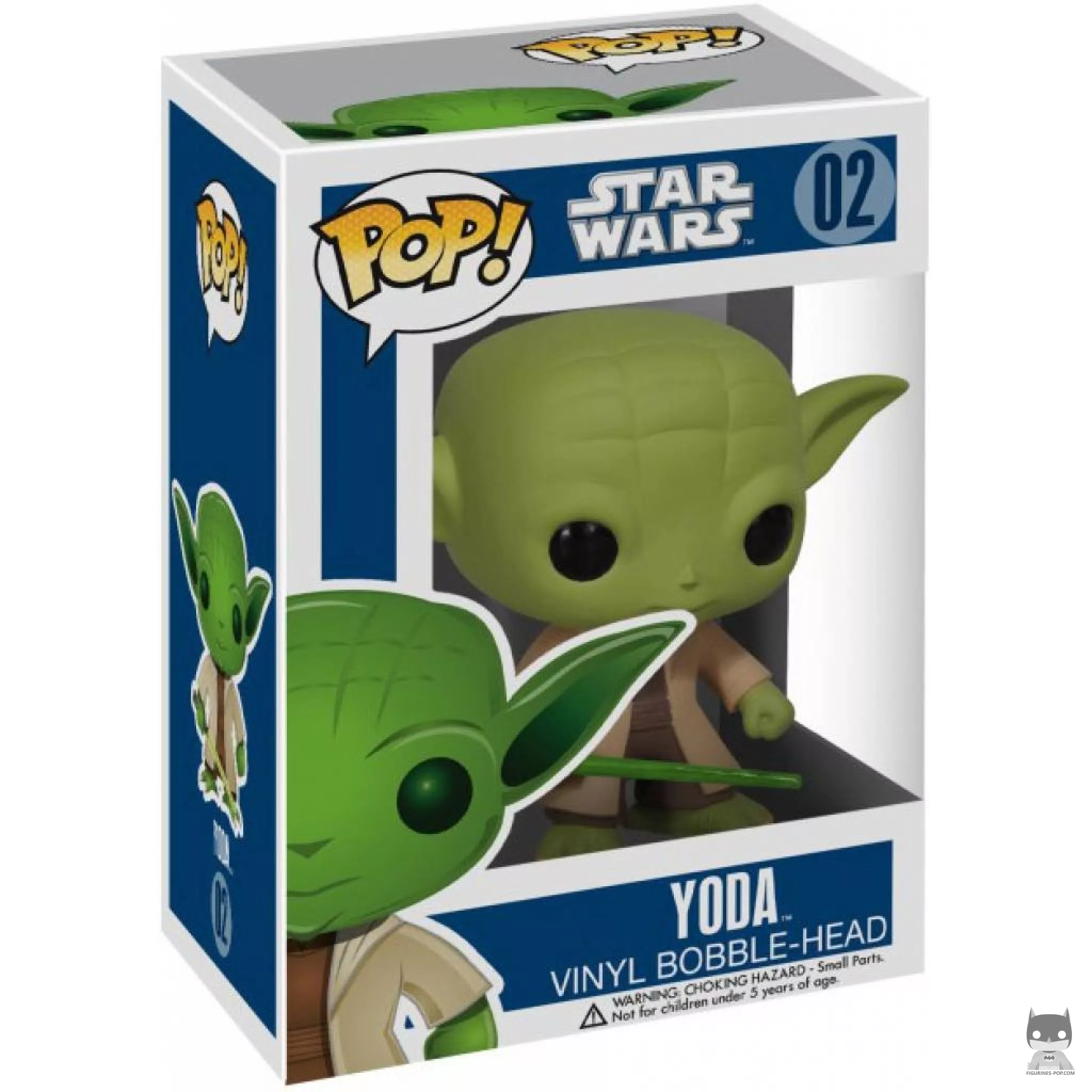 Figura Funko Pop! Yoda en su caja