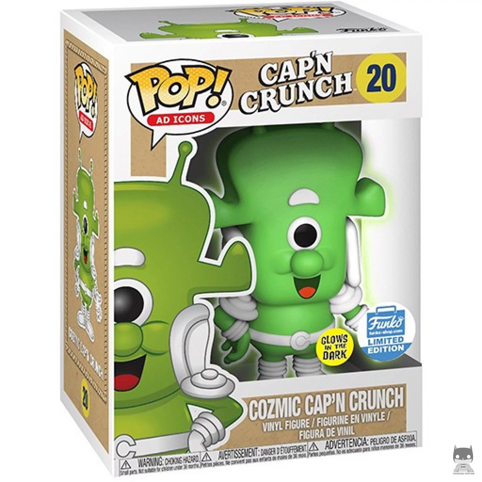 Figura Funko Pop! Cozmic Cap'n Crunch en su caja