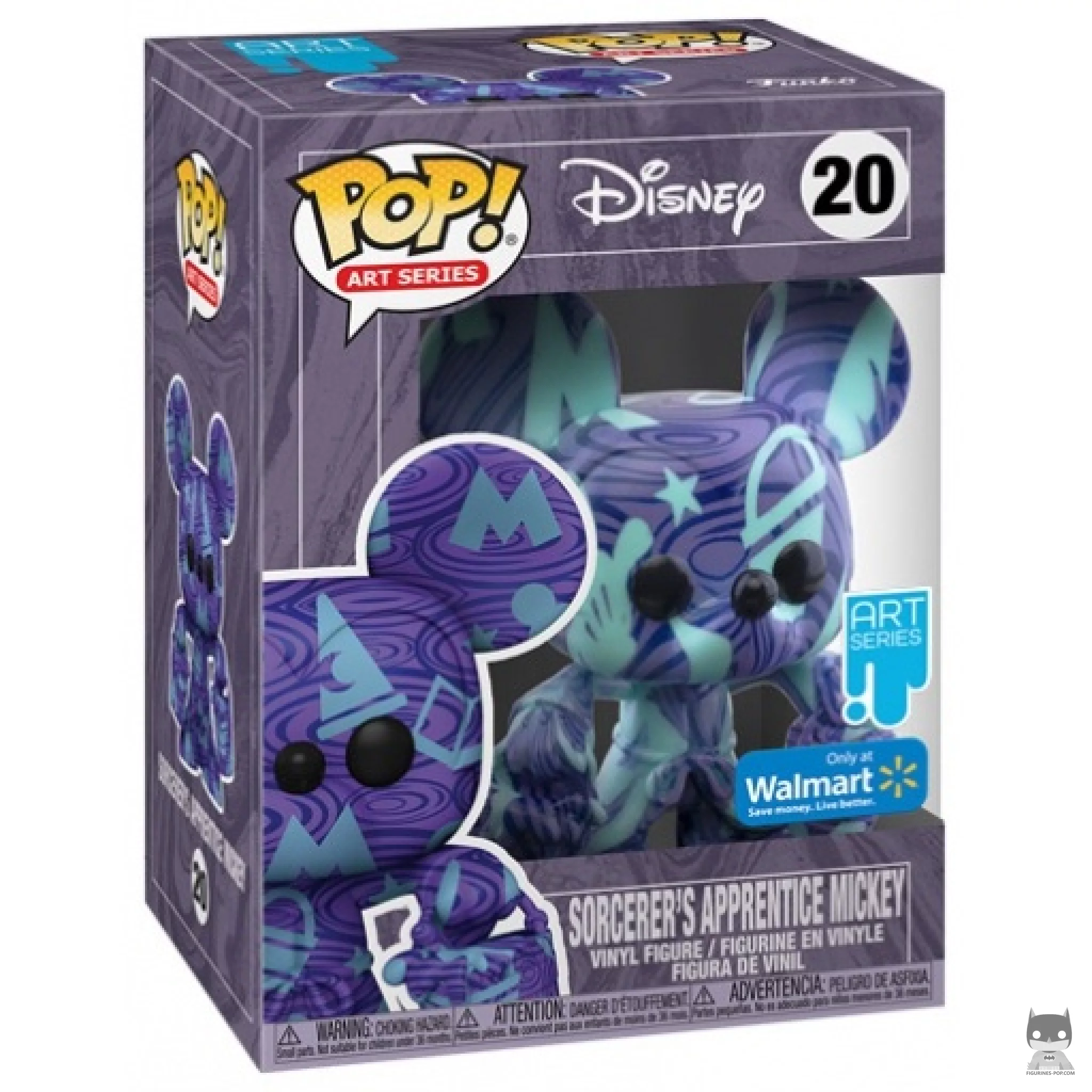 Figura Funko Pop! Mickey aprendiz en su caja