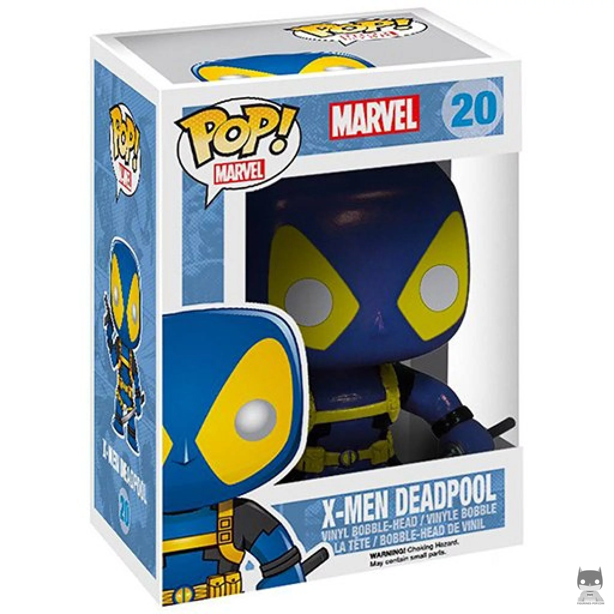 Figura Funko Pop! Deadpool X-Men en su caja