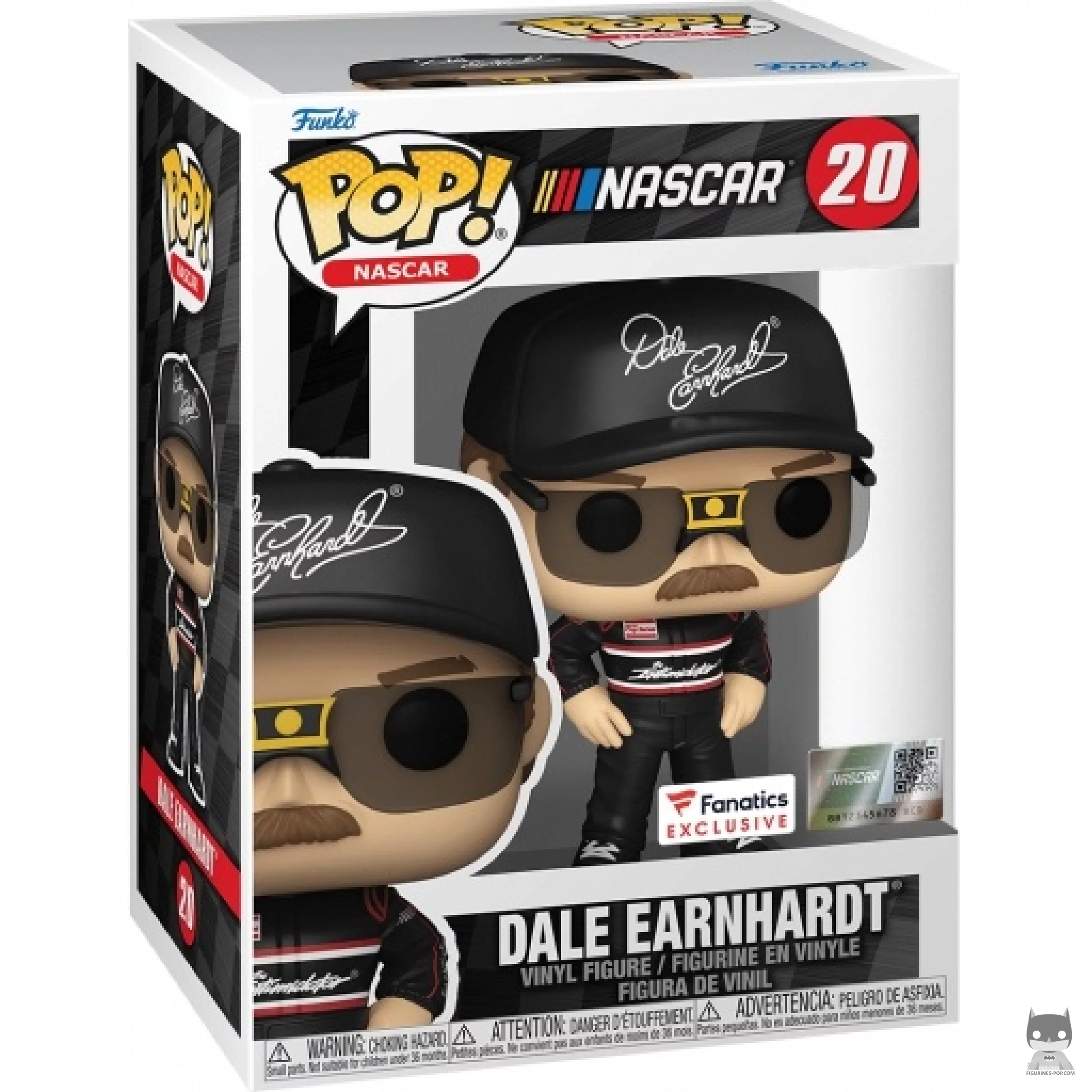 Figura Funko Pop! Dale Earnhardt en su caja