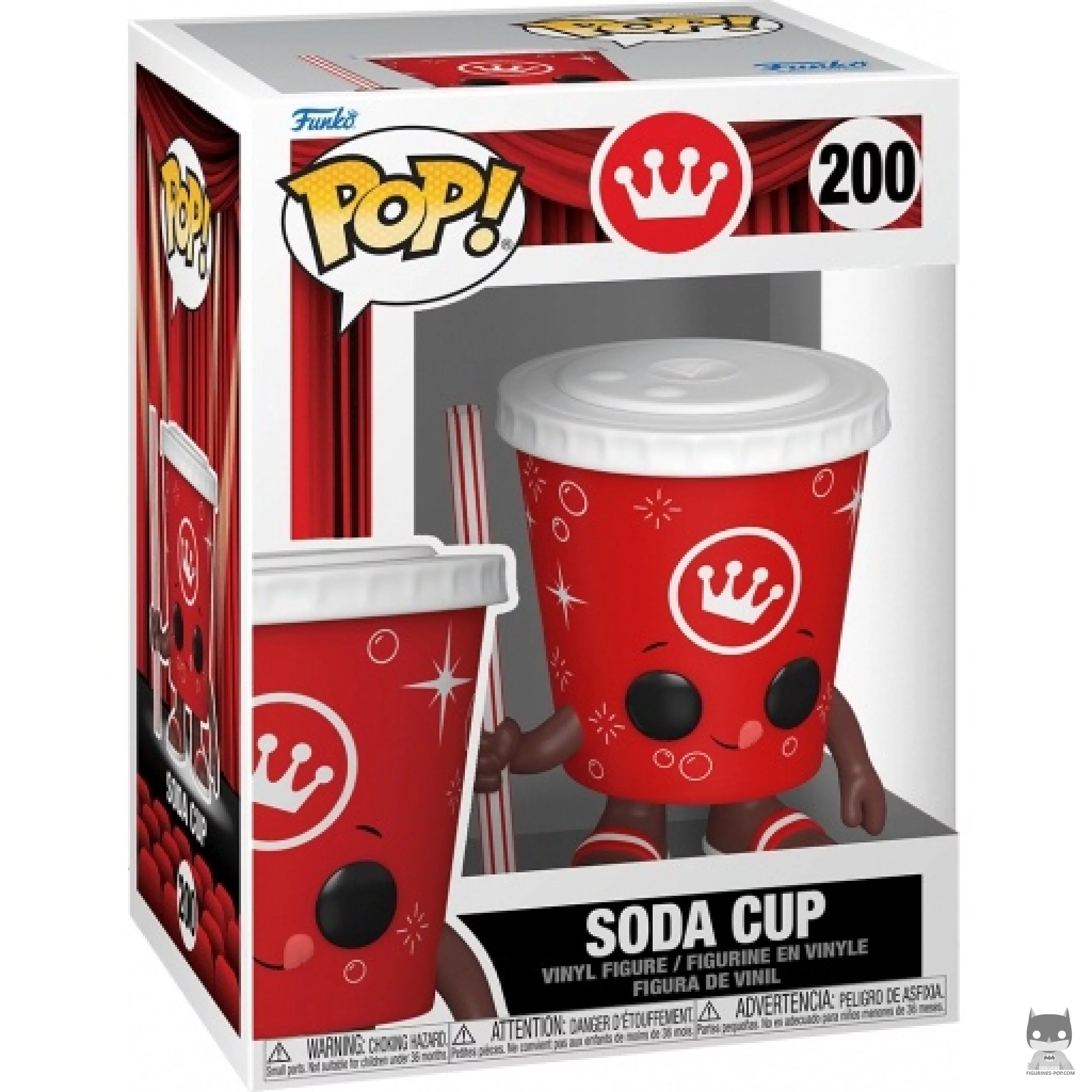 Figura Funko Pop! Vaso de refresco en su caja